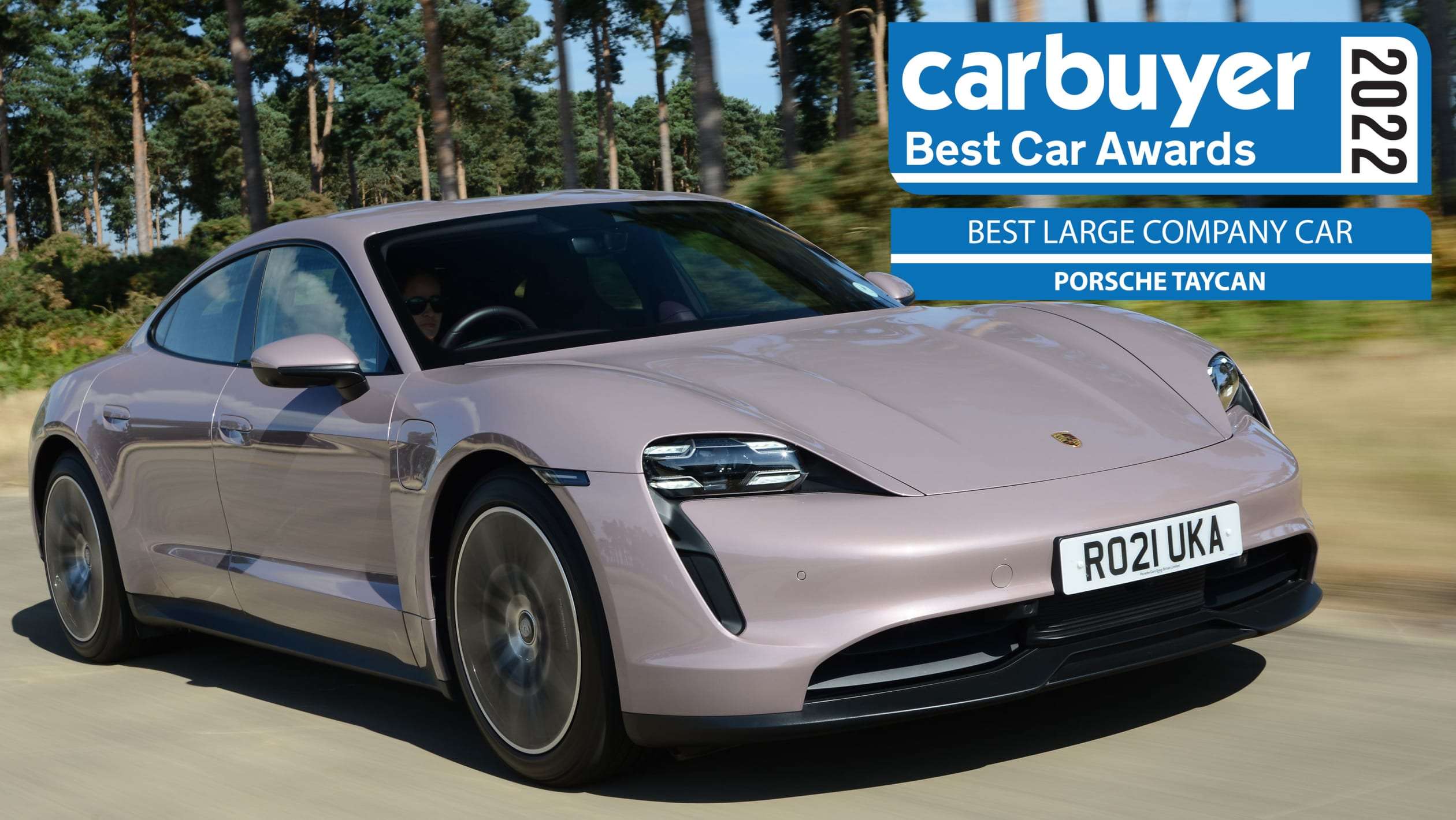 Best Large Company Car: Porsche Taycan