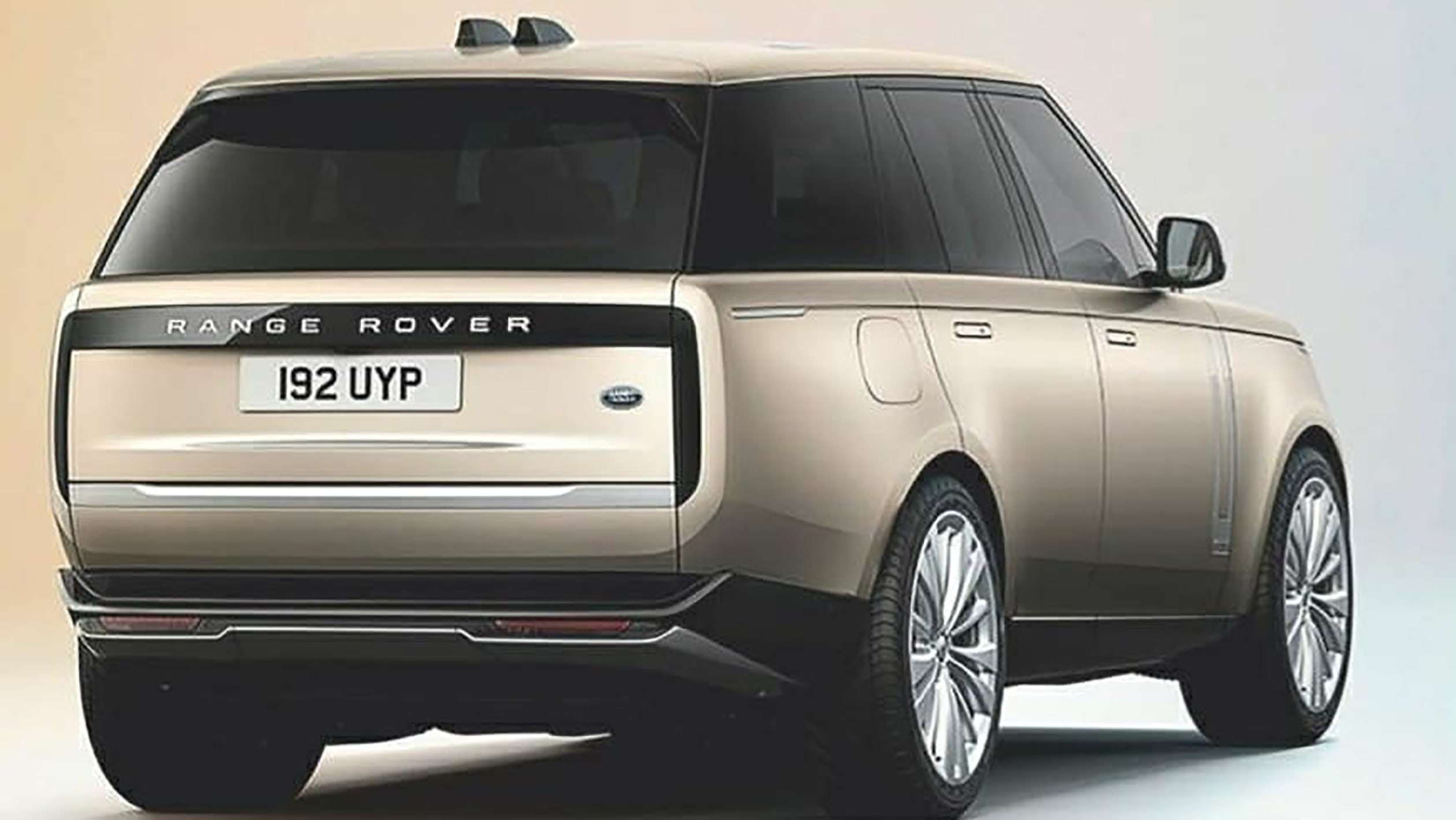 Range Rover leak - rear