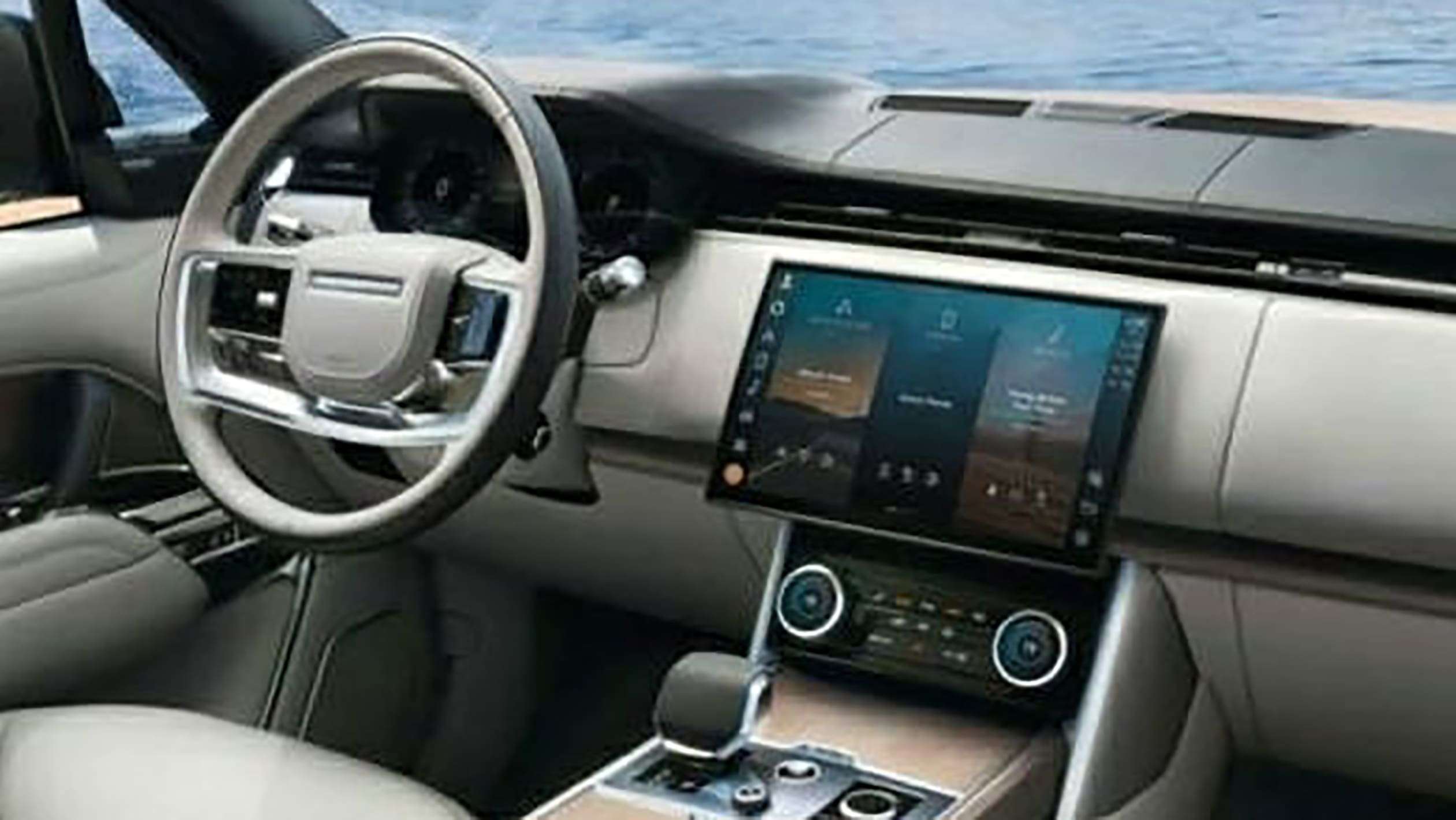 Range Rover leak - interior
