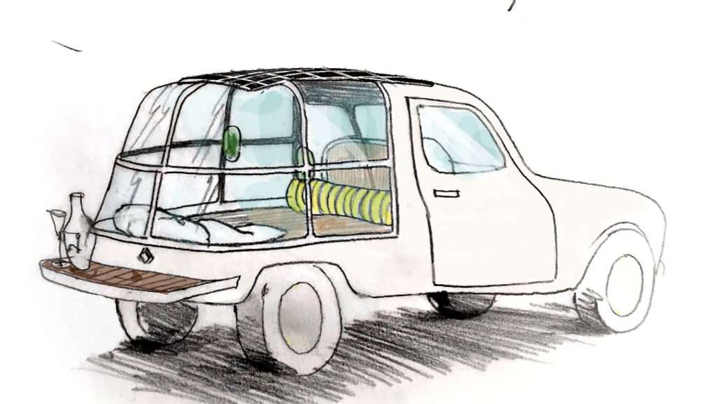 Представлен уникальный Renault 4L в честь 60-летия классического автомобиля