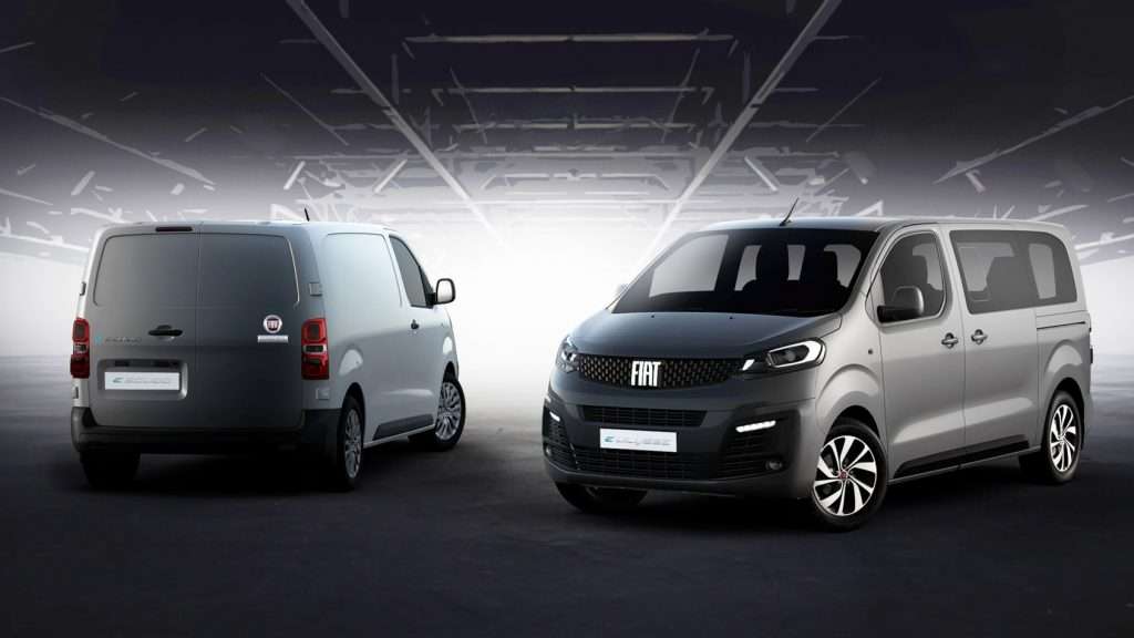 Новые Fiat Scudo и Ulysse предложат электрические силовые агрегаты