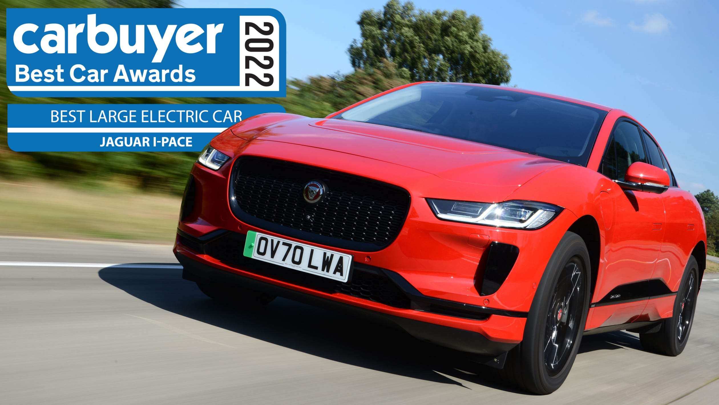 Best Large Electric Car: Jaguar I-Pace