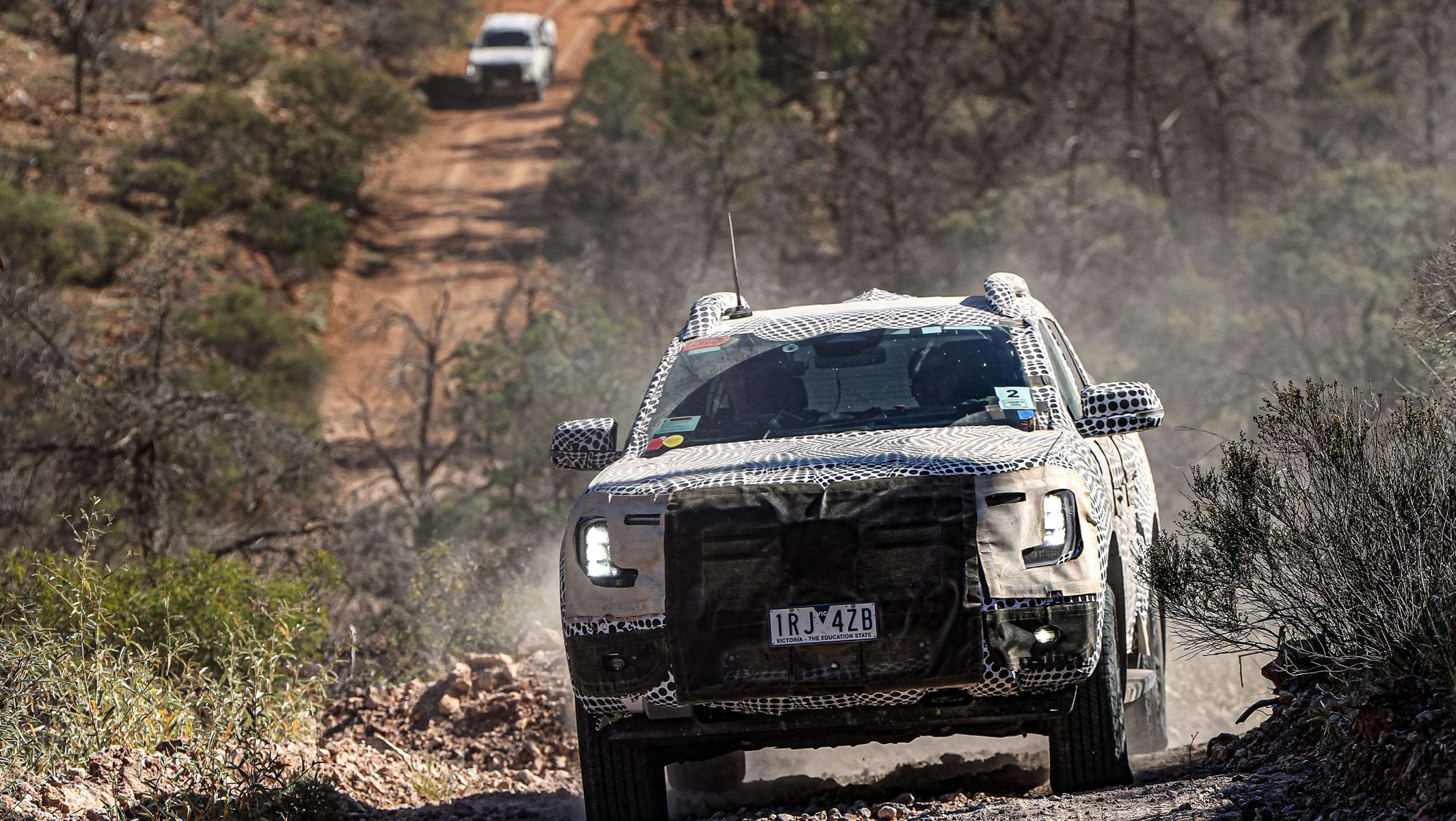 Ford Ranger testing