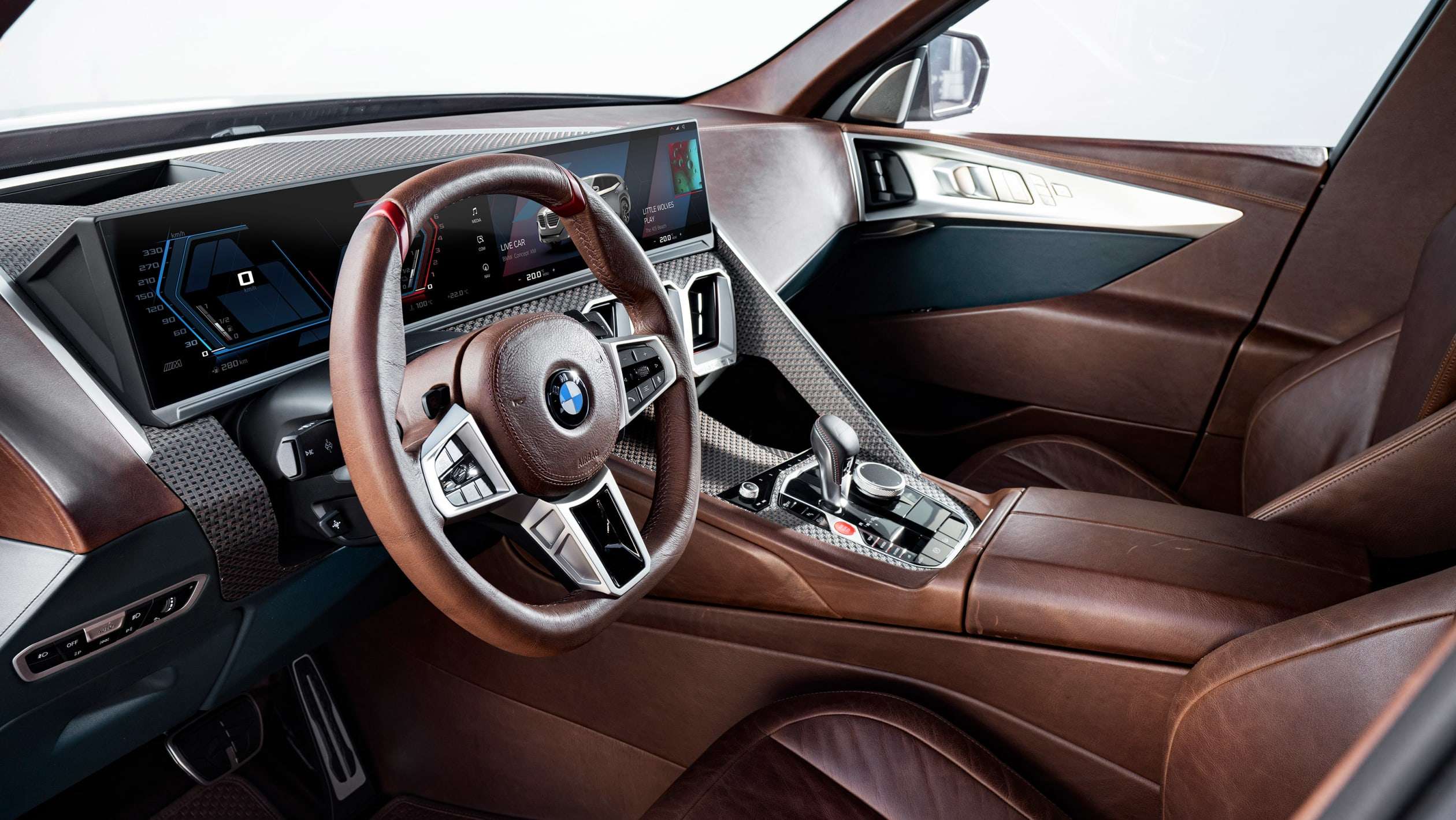 BMW Concept XM - Dash studio