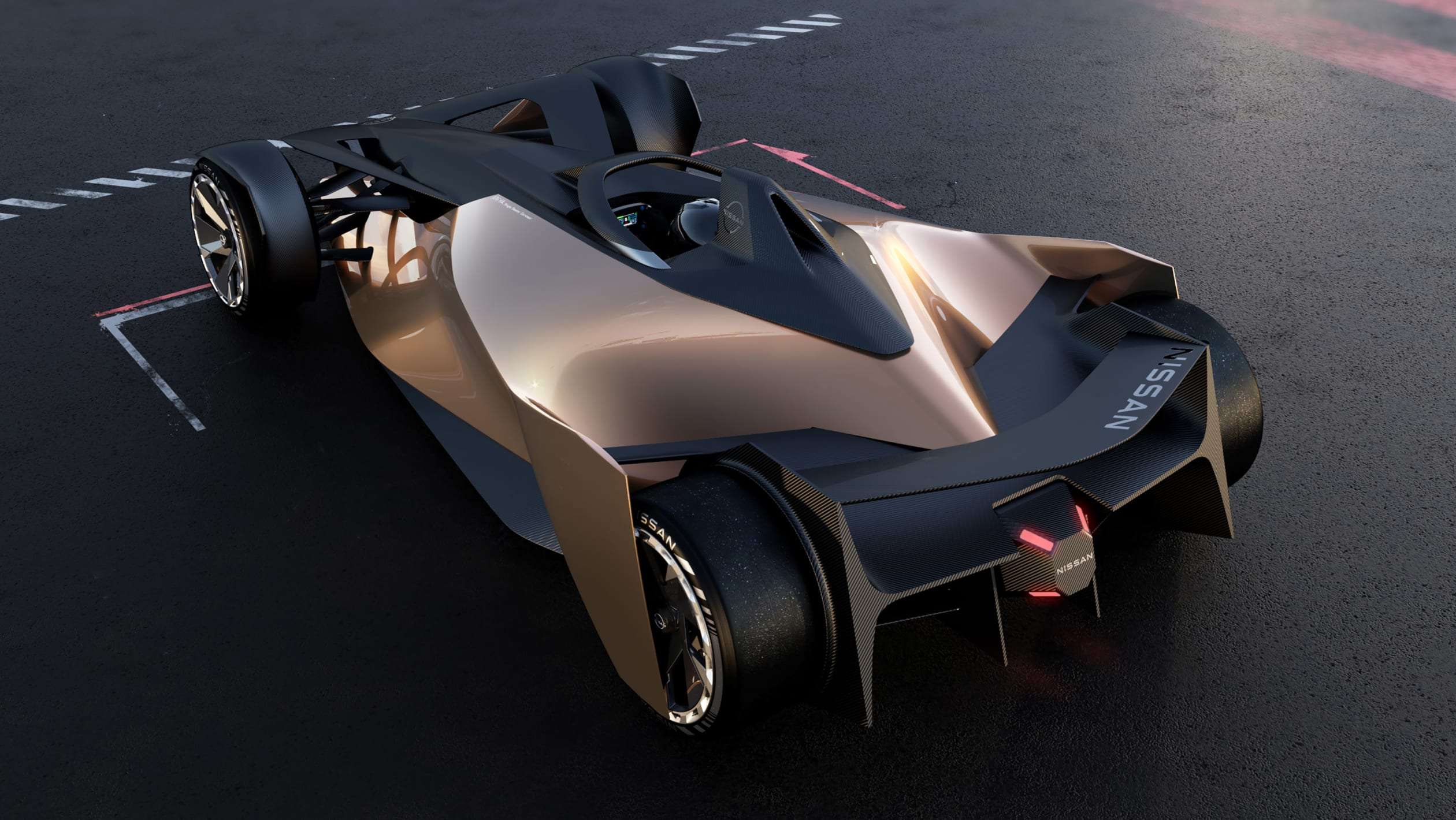 Nissan Ariya Single Seater Concept - rear