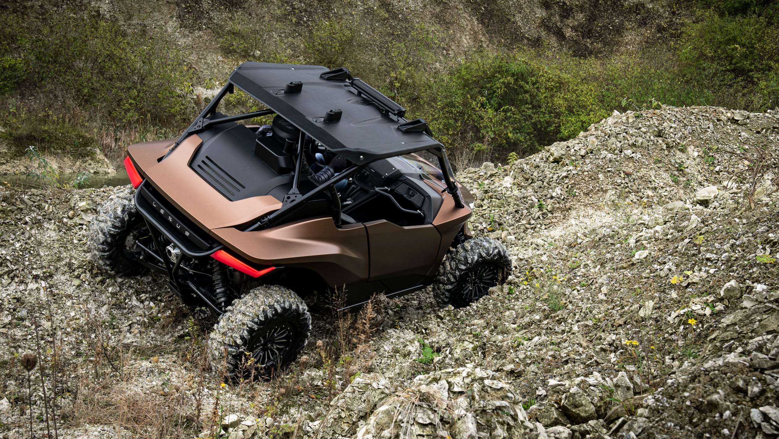 Lexus ROV buggy - off-road rear