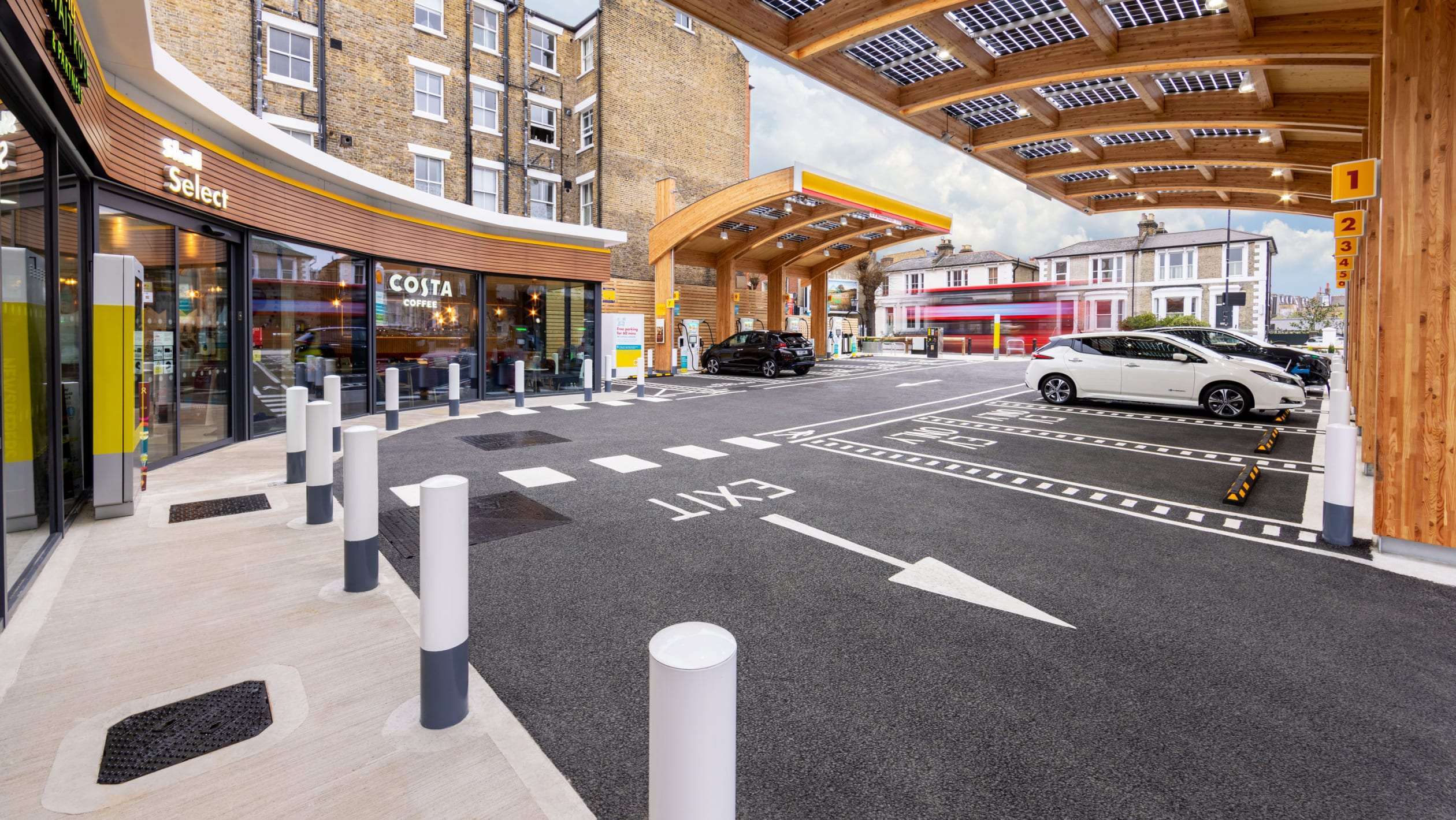 Shell EV hub - Fulham