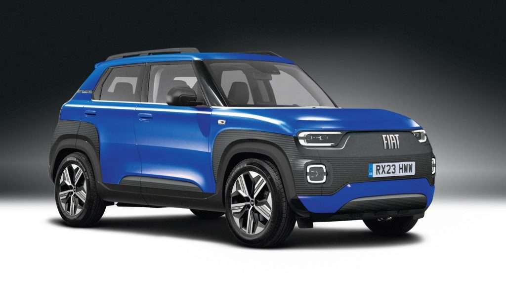Новый внедорожник Fiat Panda появится в продаже к 2023 году с электрической опцией