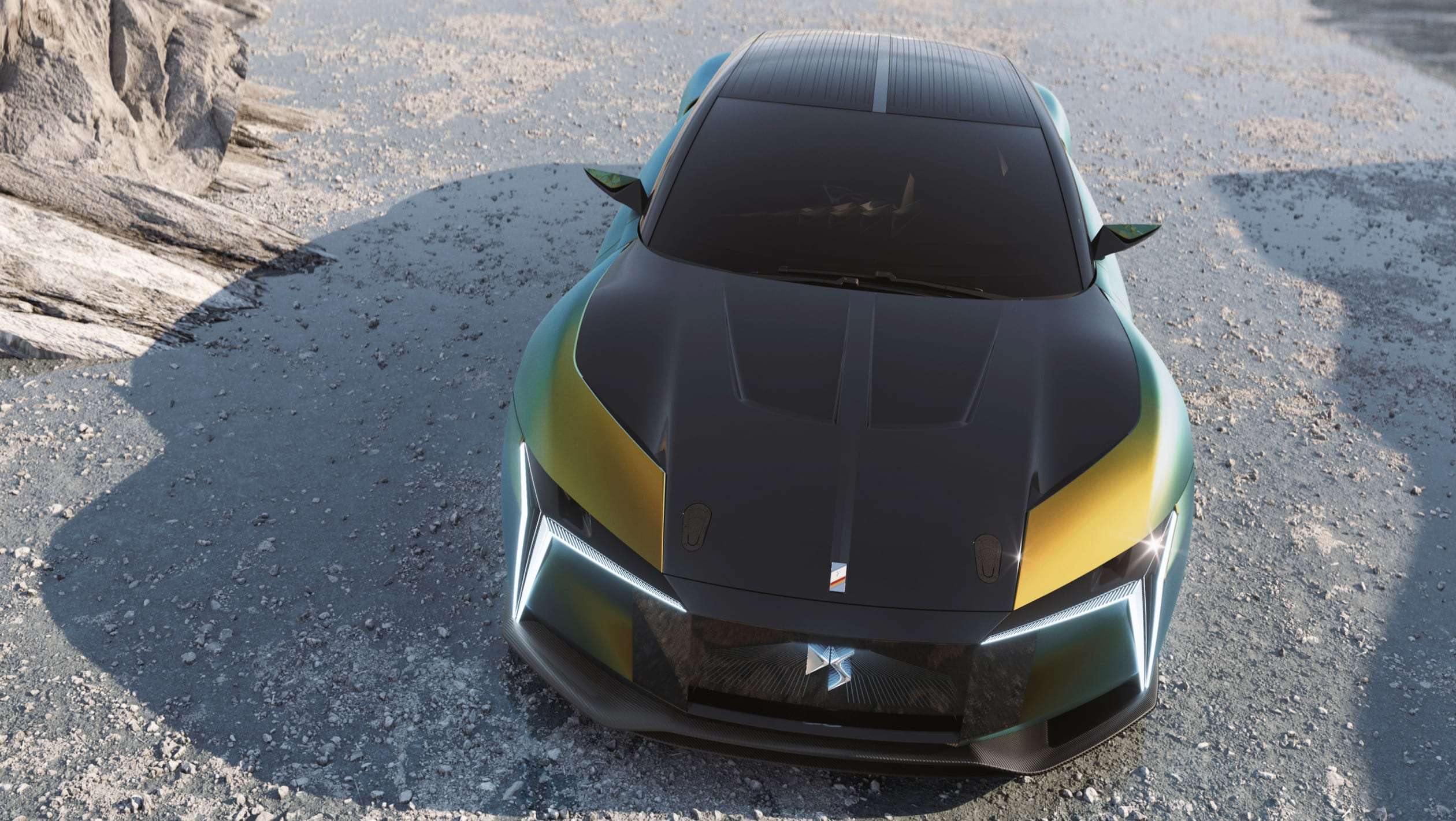 DS E-Tense Performance Prototype - full front