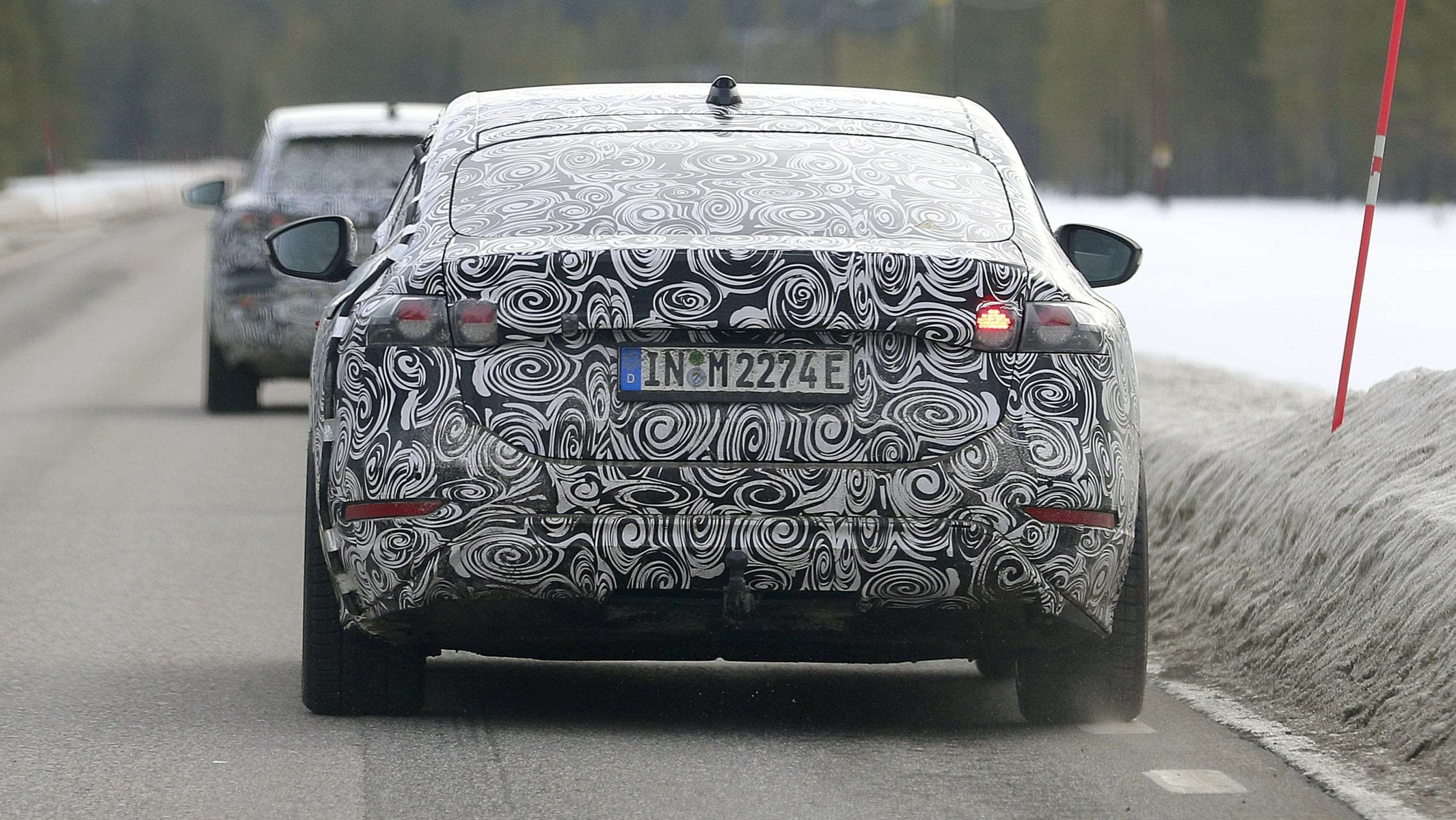 Audi A6 e-tron spyshot 4