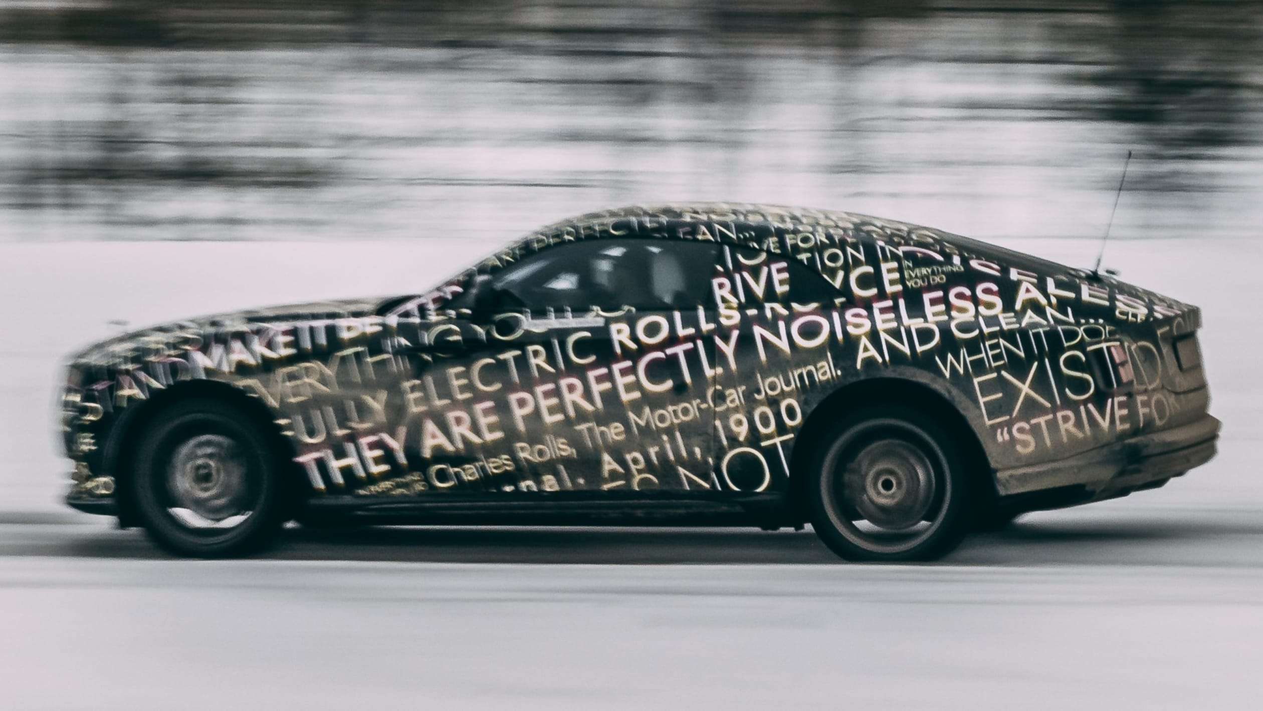 Rolls Royce Spectre winter testing - 3