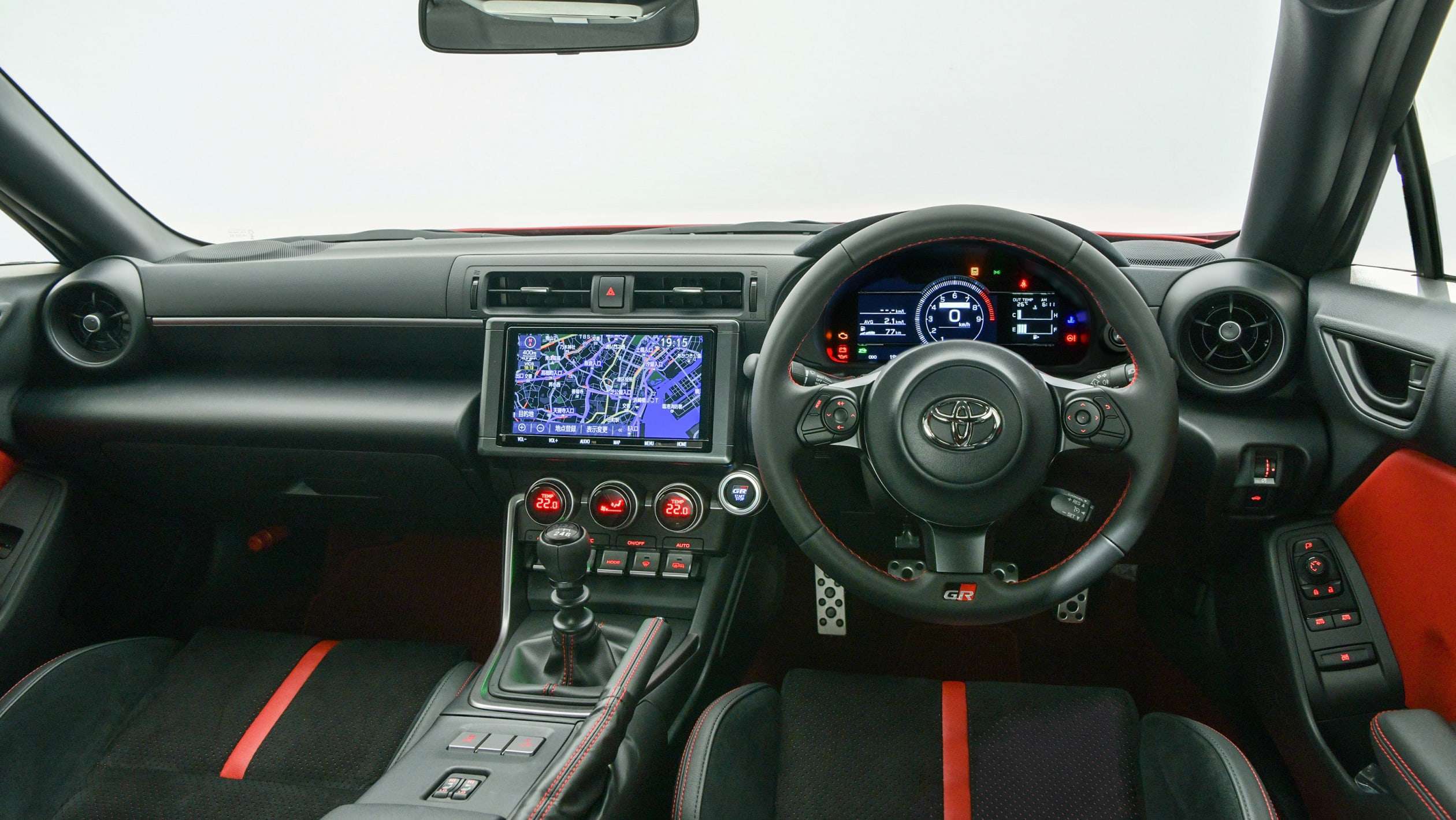 Toyota GR86 interior