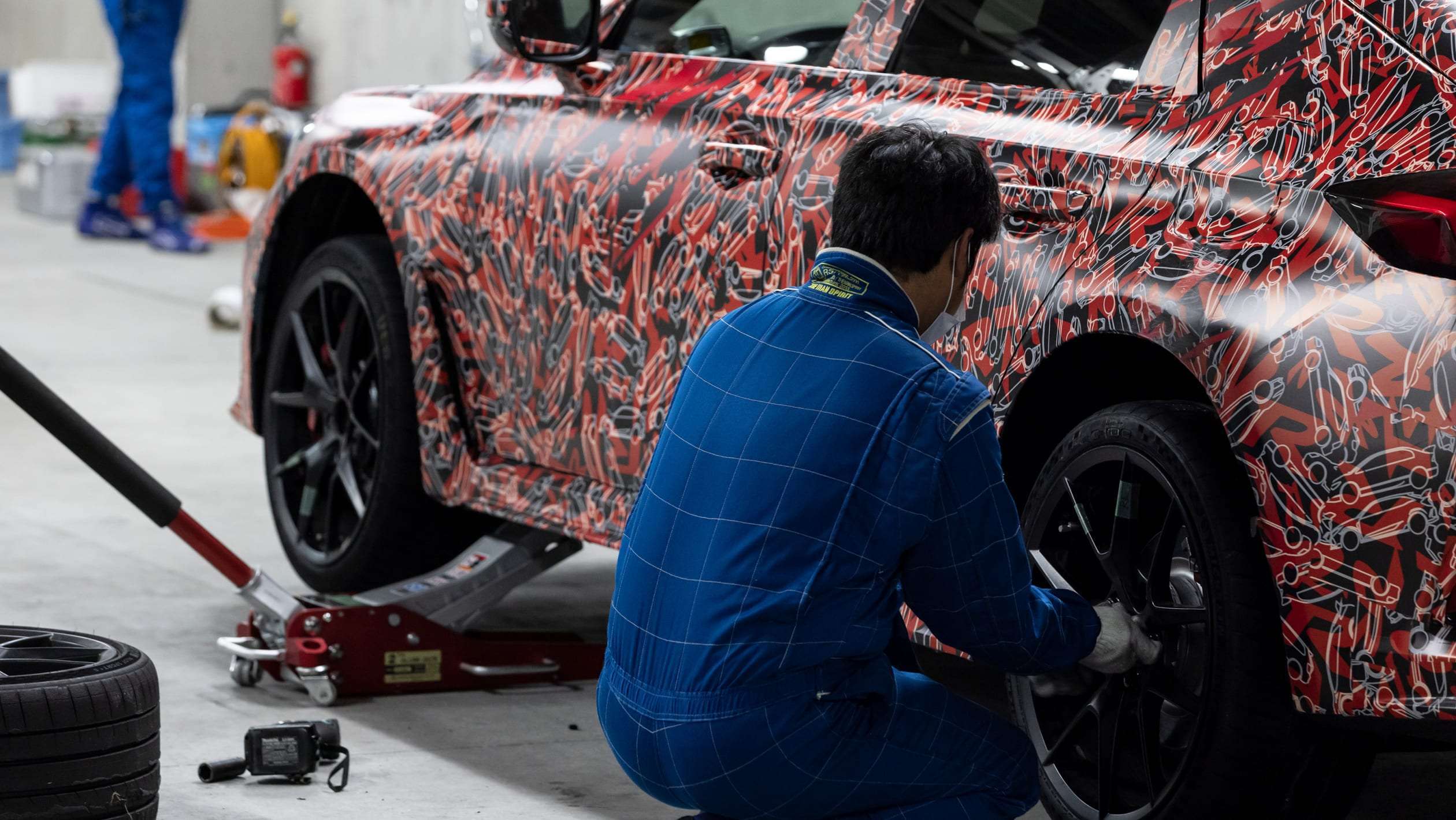 Honda Civic Type R testing at Suzuka - wheels