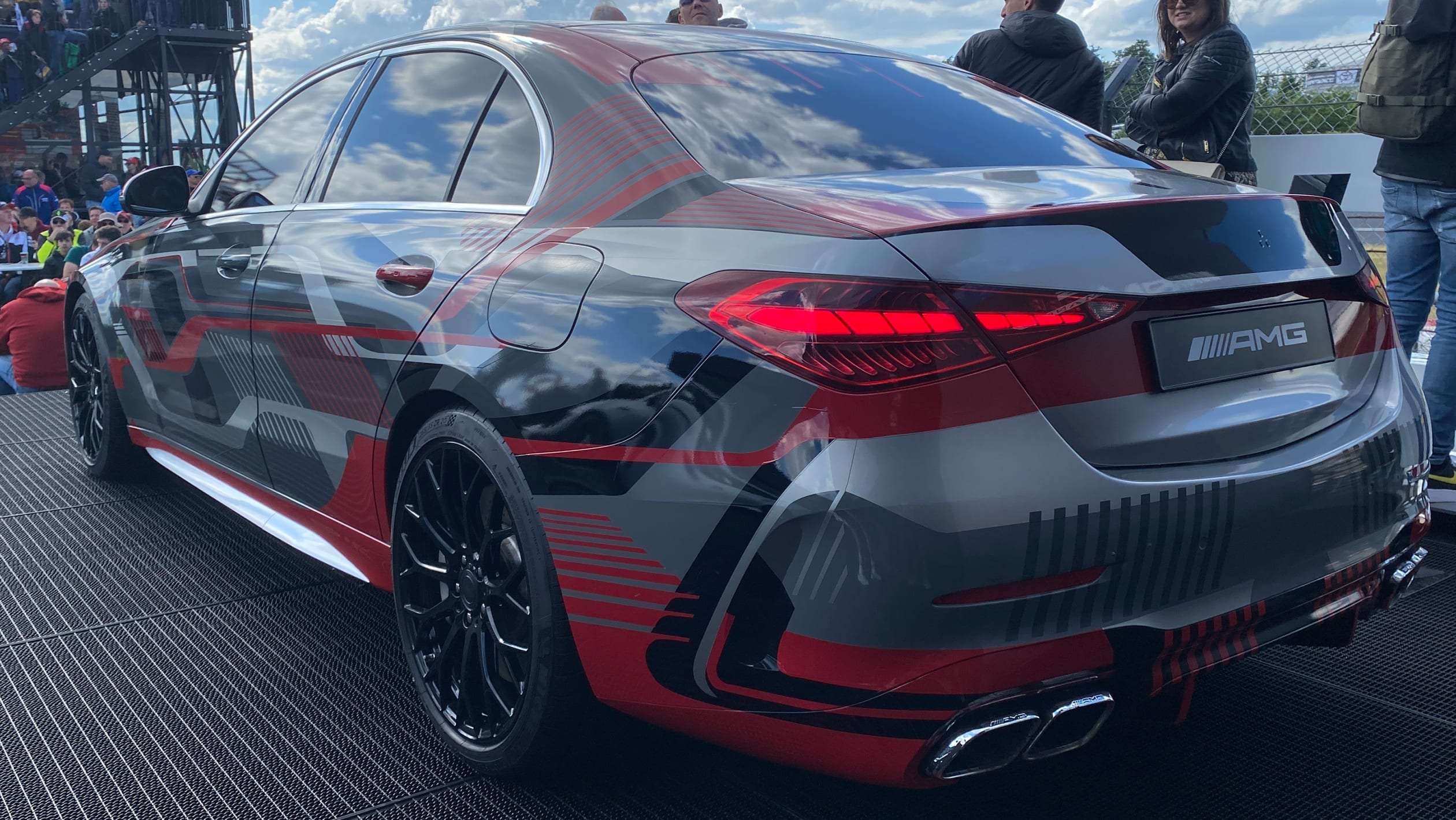 Hybrid Mercedes-AMG C 63 Nurburgring display - 2