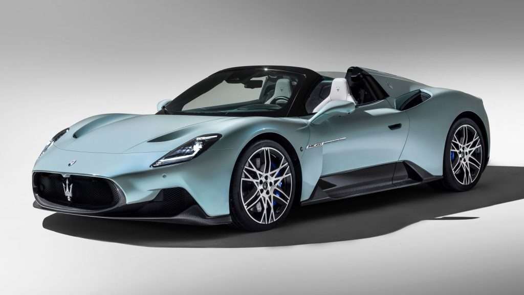 Maserati MC20 Folgore впервые будет выпущен как кабриолет Cielo