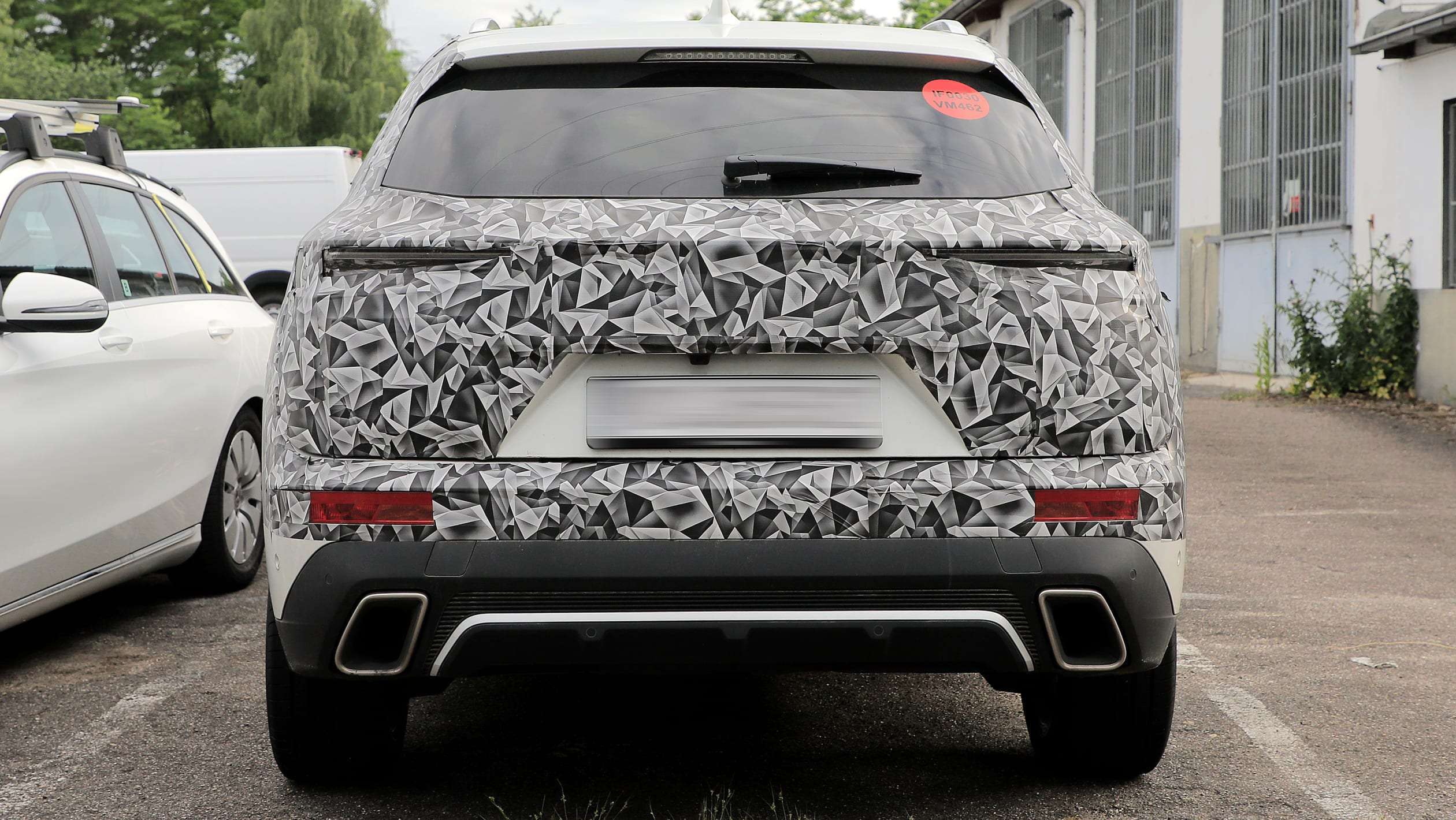 2023 DS 7 spyshot - rear