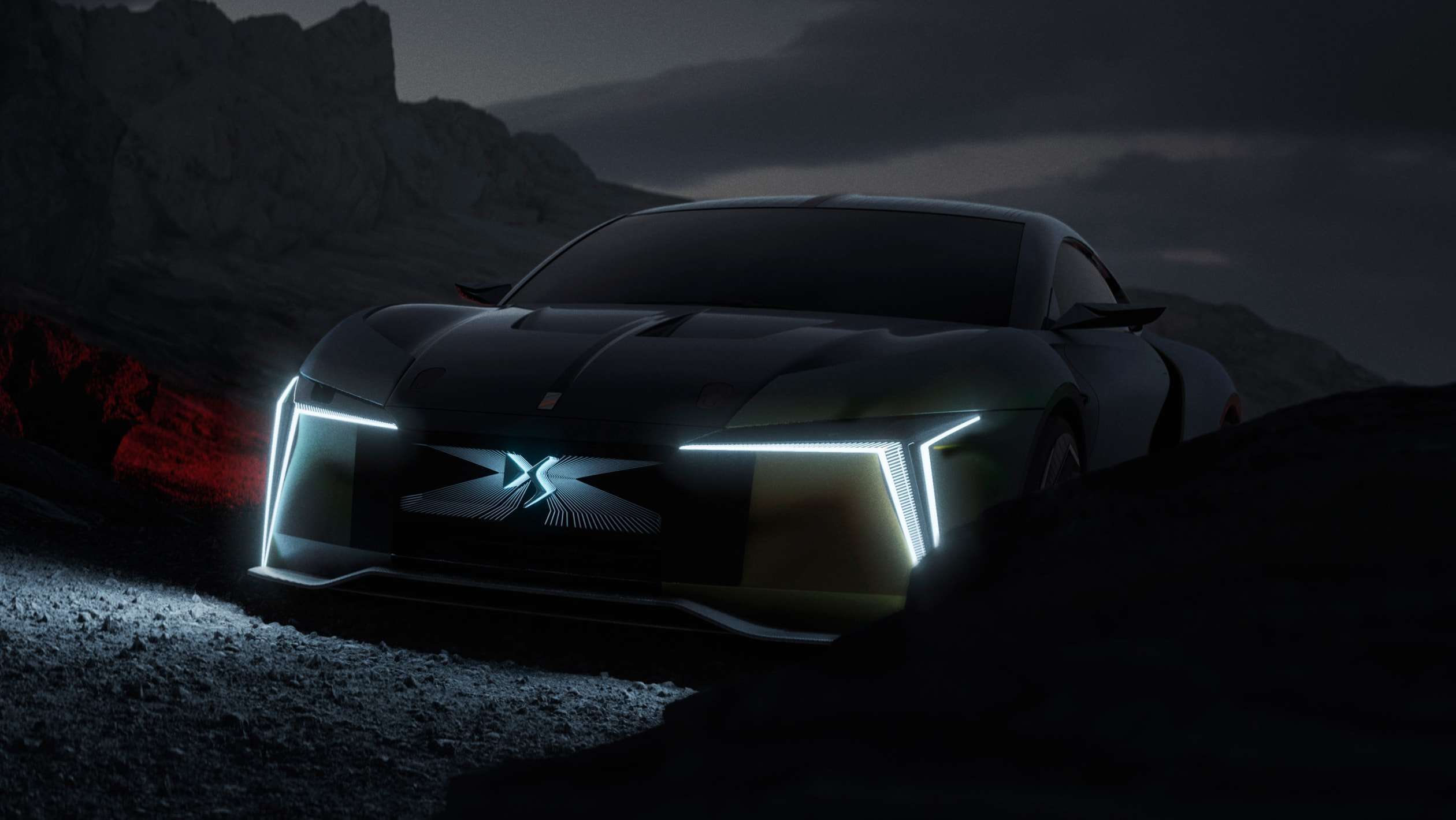 DS E-Tense Performance Prototype - front dark hidden