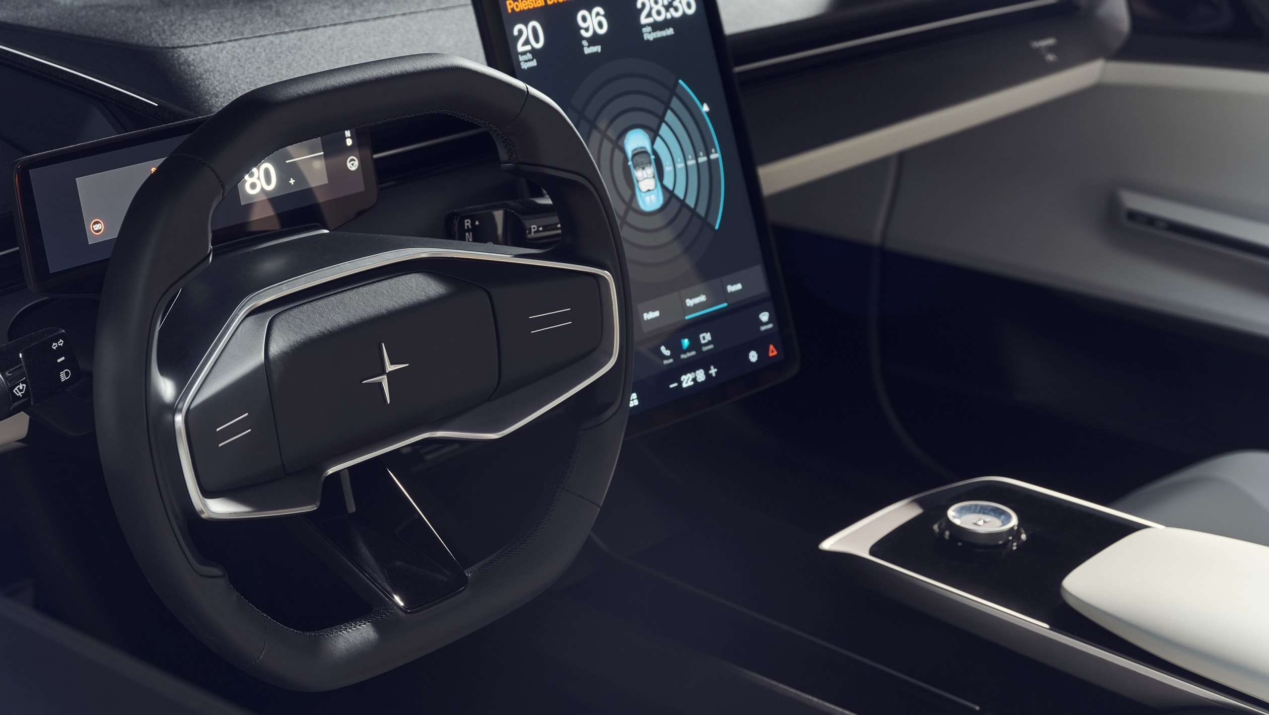 Polestar O2 concept - Dash