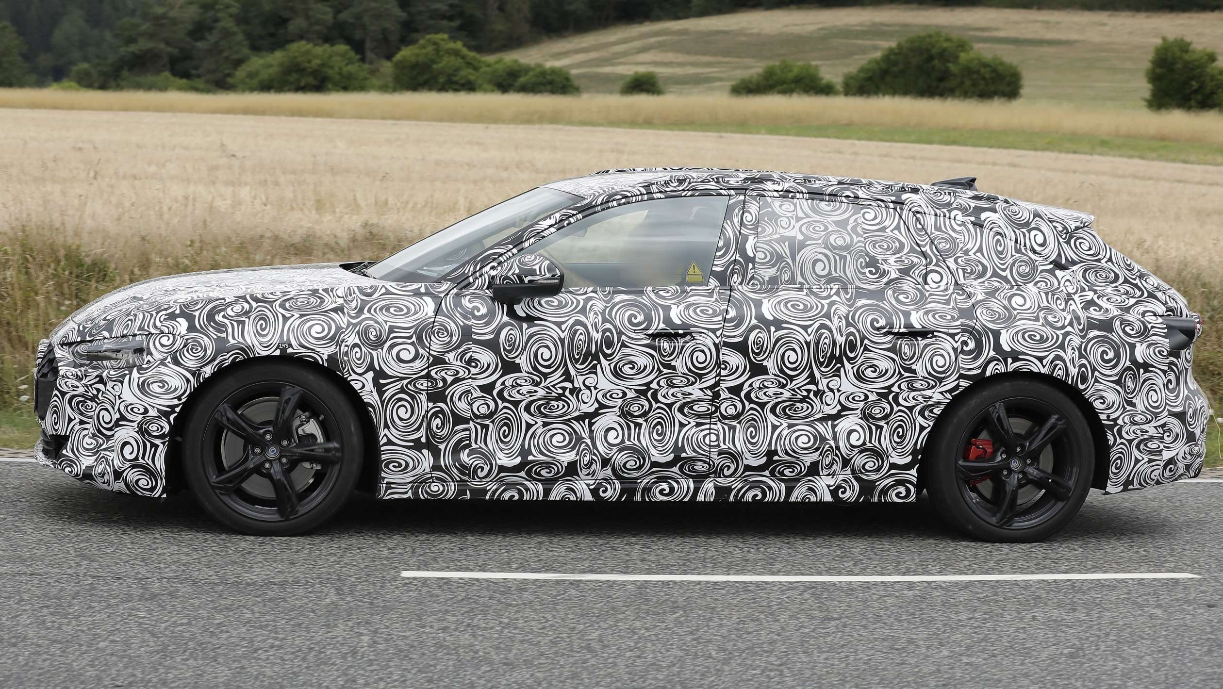 2023 Audi S4 Avant spyshots - side