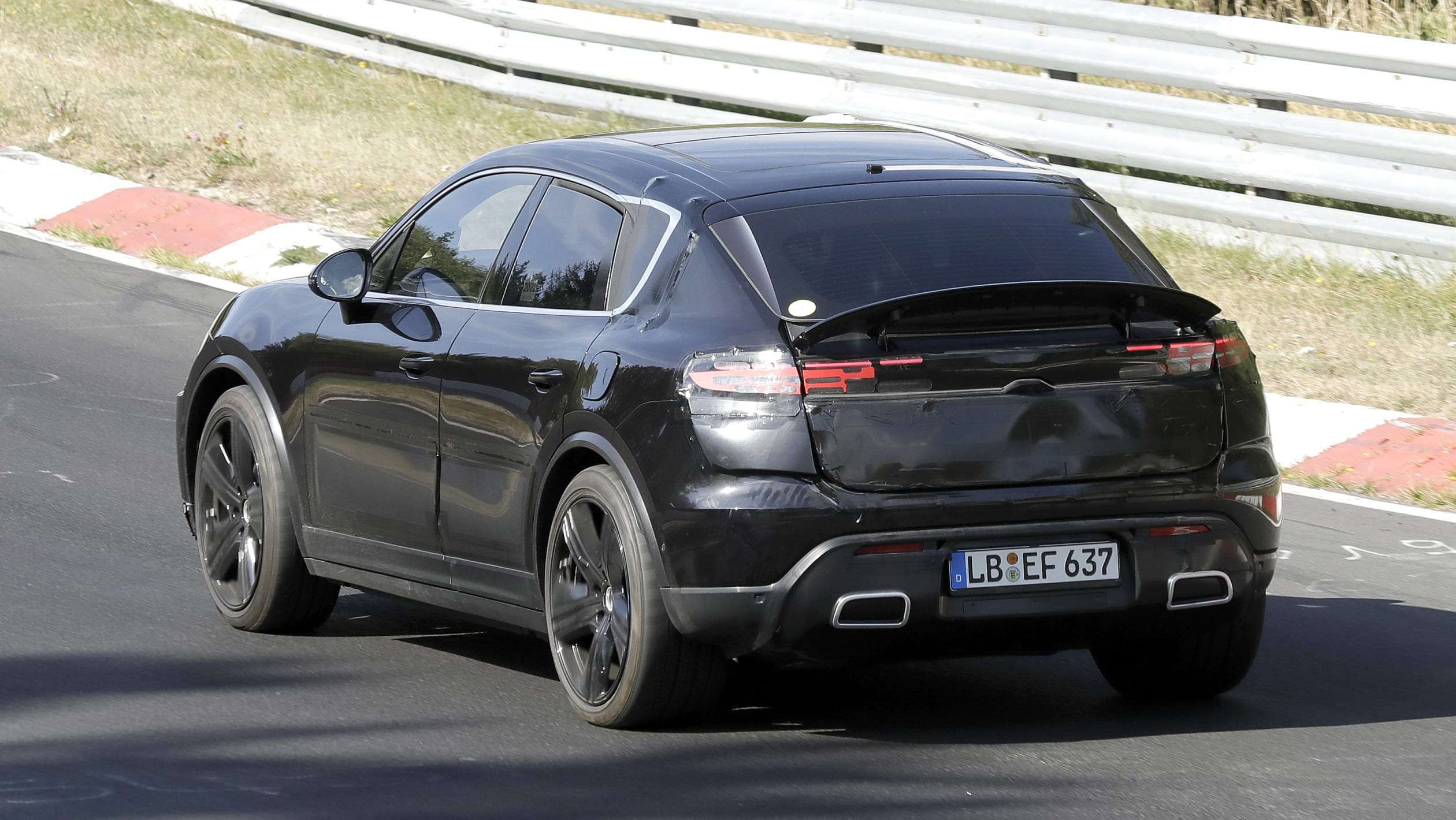 Porsche Macan EV Nurburgring test 6