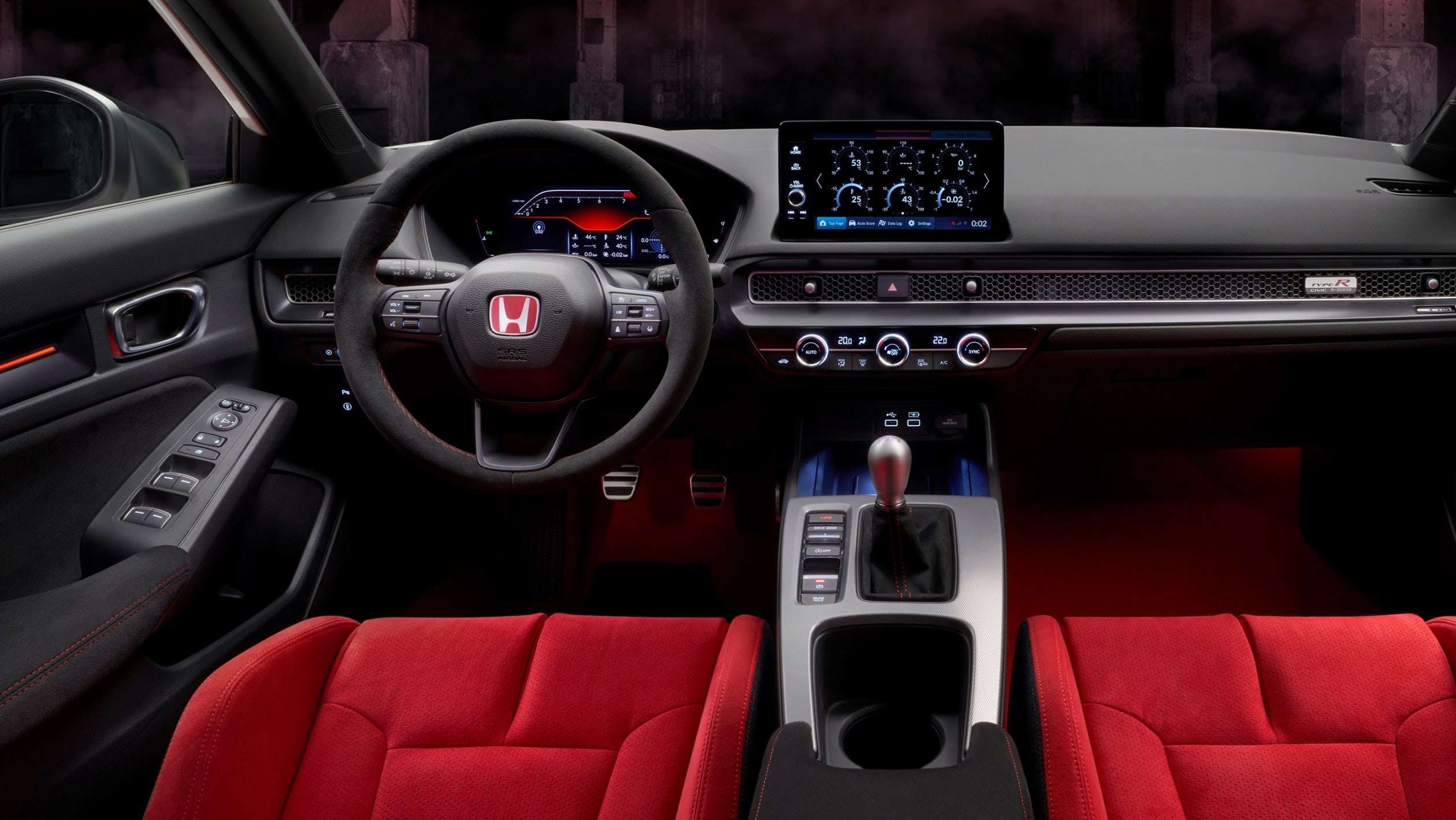 Honda Civic Type R - Dash