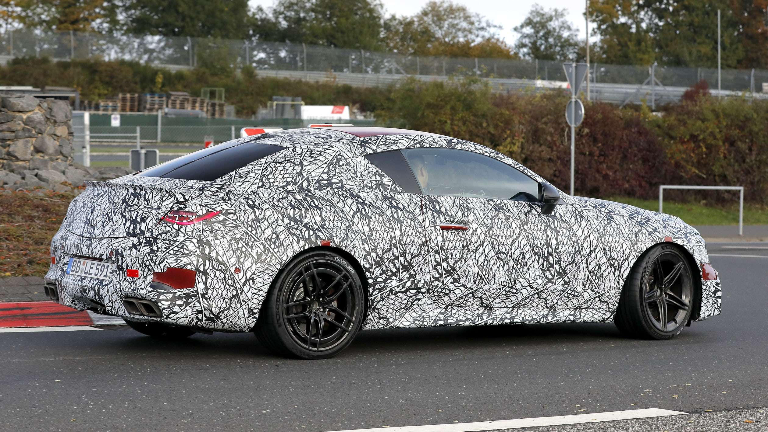 Mercedes-AMG CLE 63 spy shot