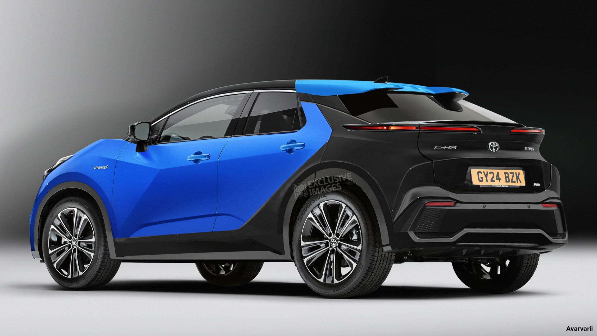 Toyota C-HR - rear (watermarked)