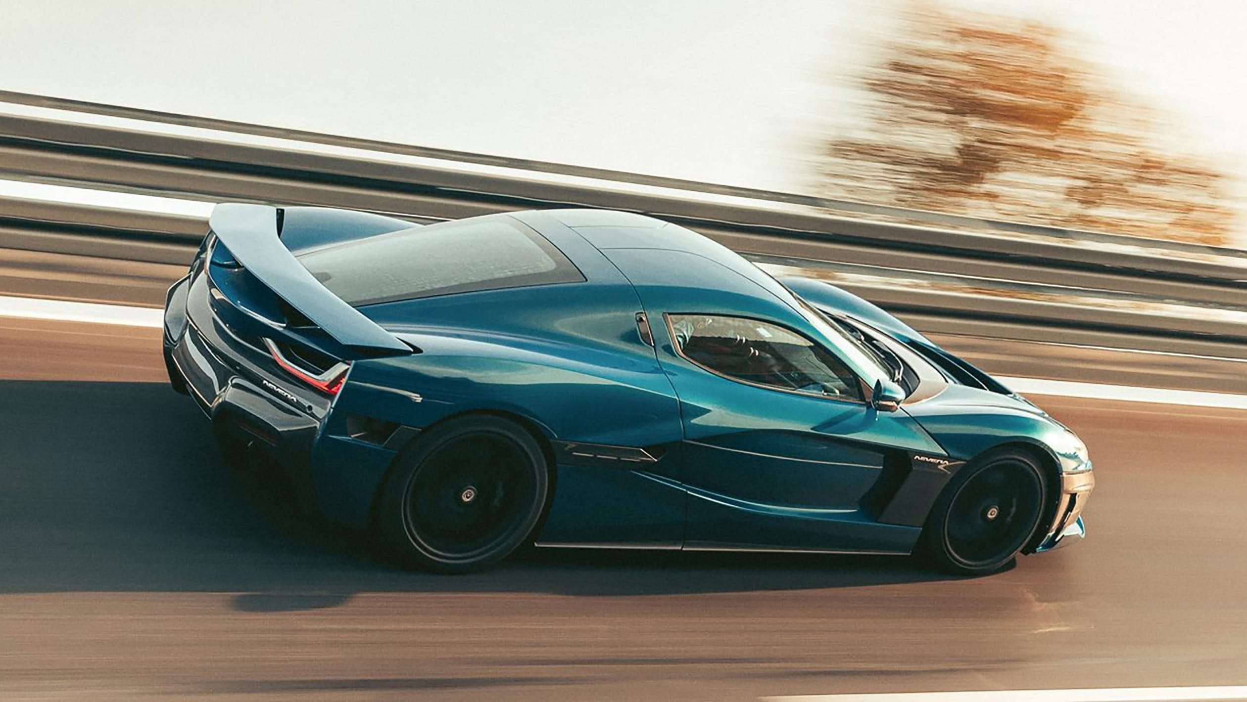 Rimac Nevera top speed - rear