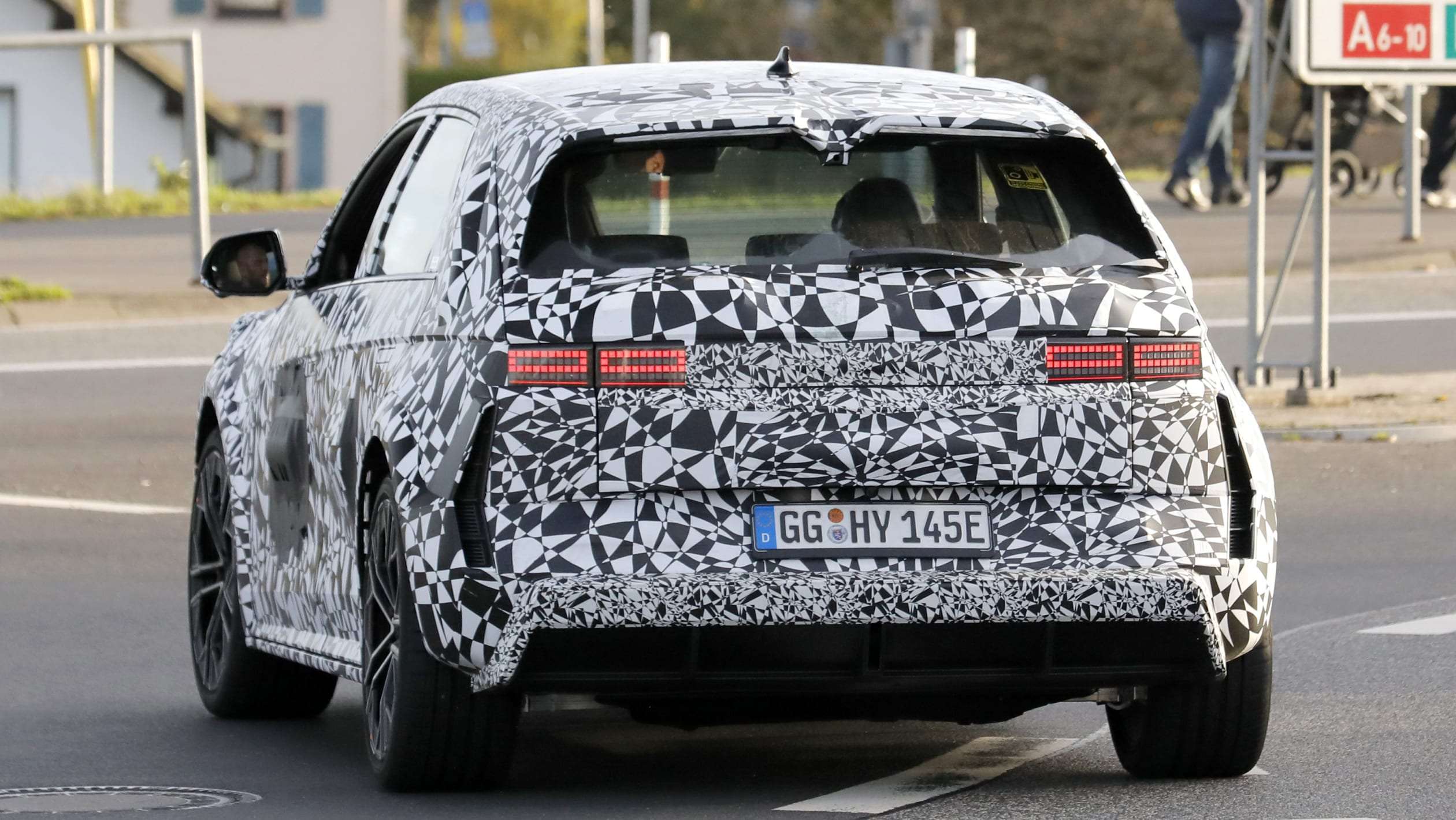 Hyundai Ioniq 5 N (camouflaged) - rear