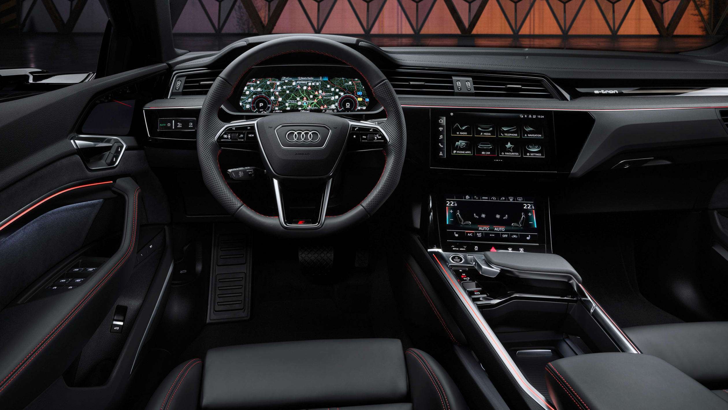 Audi Q8 e-tron - Dash