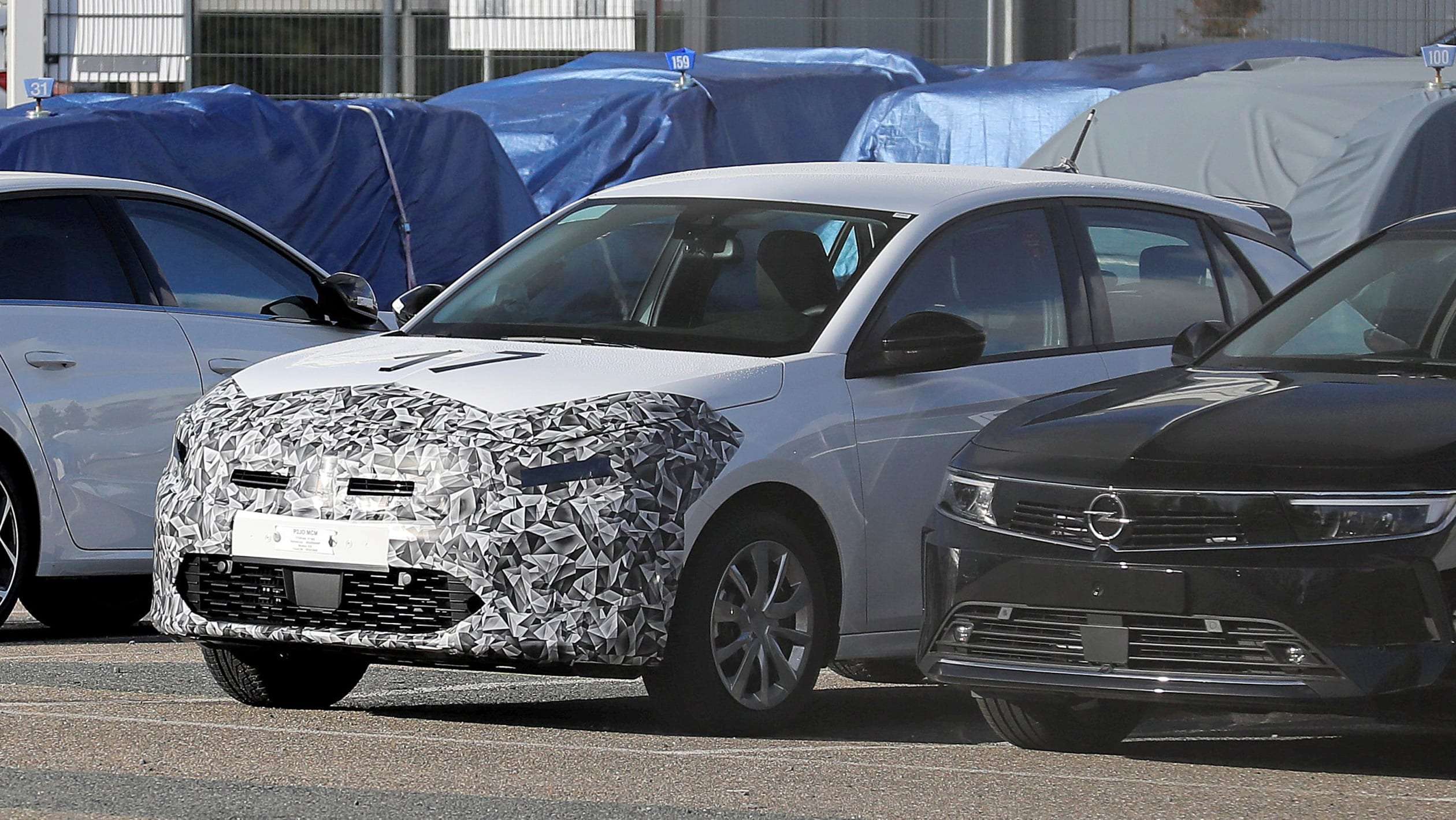 2023 Vauxhall Corsa spy shot