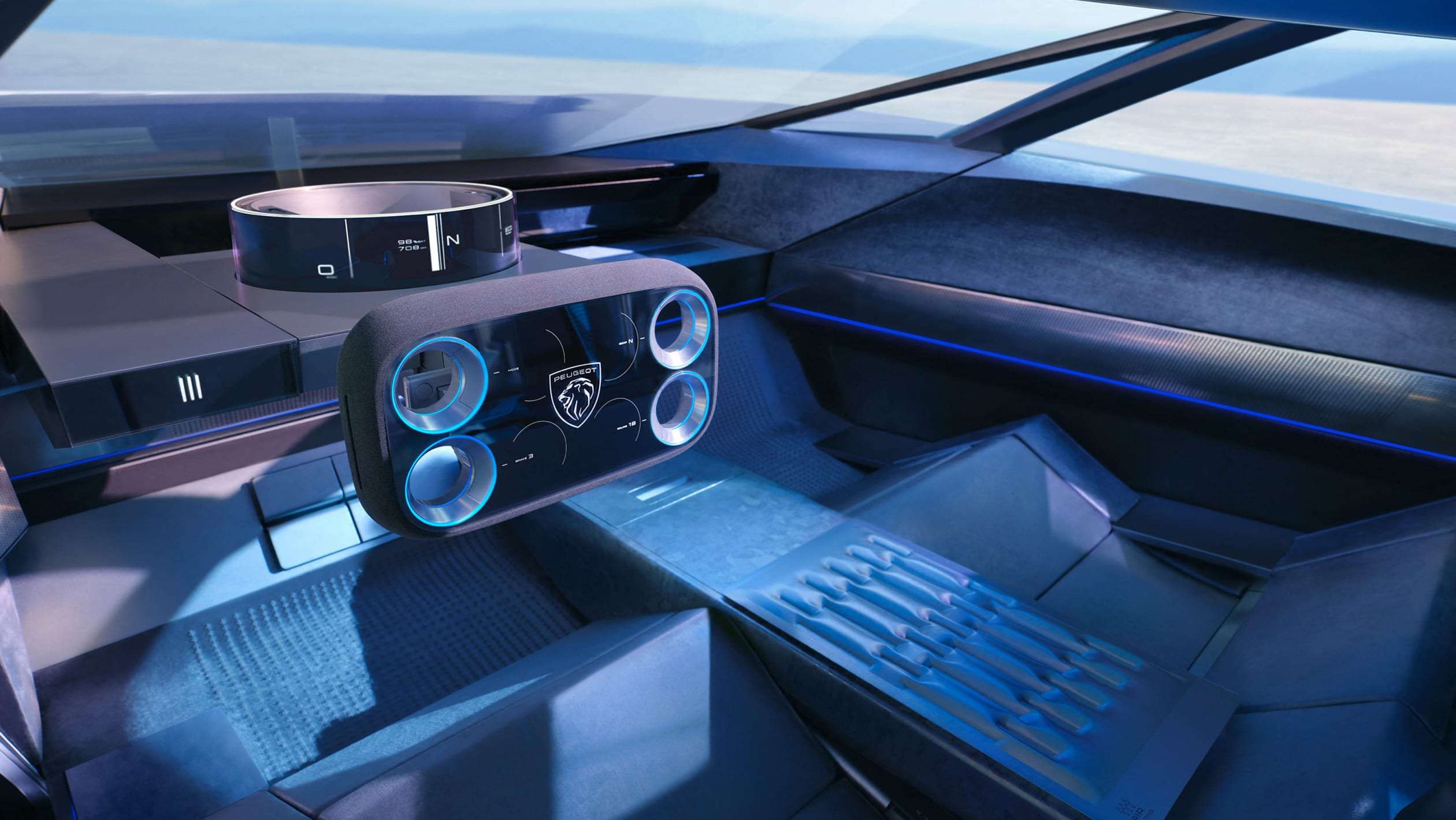 Peugeot Inception concept - Dash