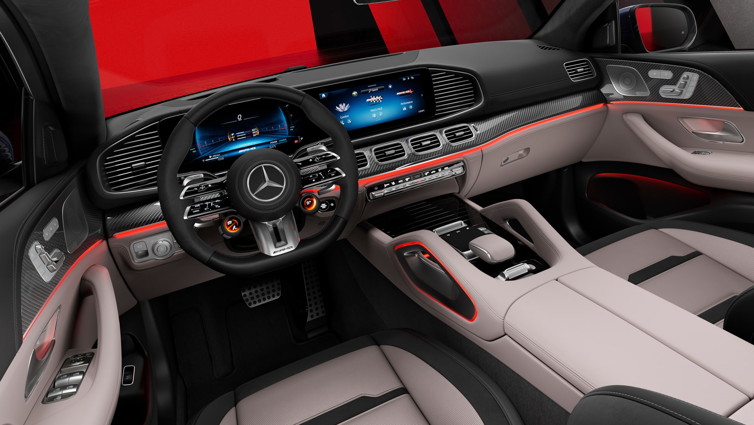 Mercedes GLE - interior