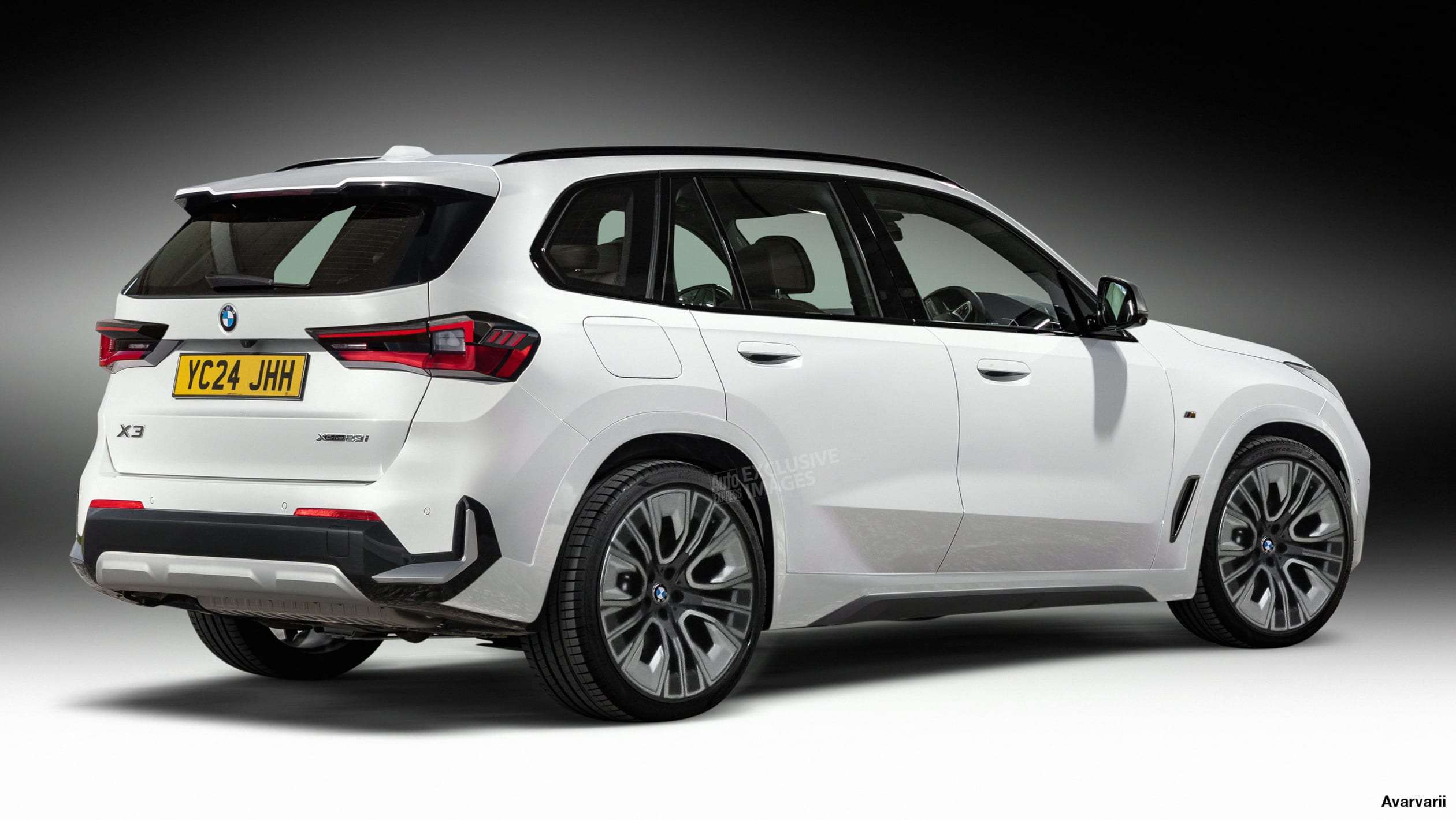 BMW X3 exclusive image - rear