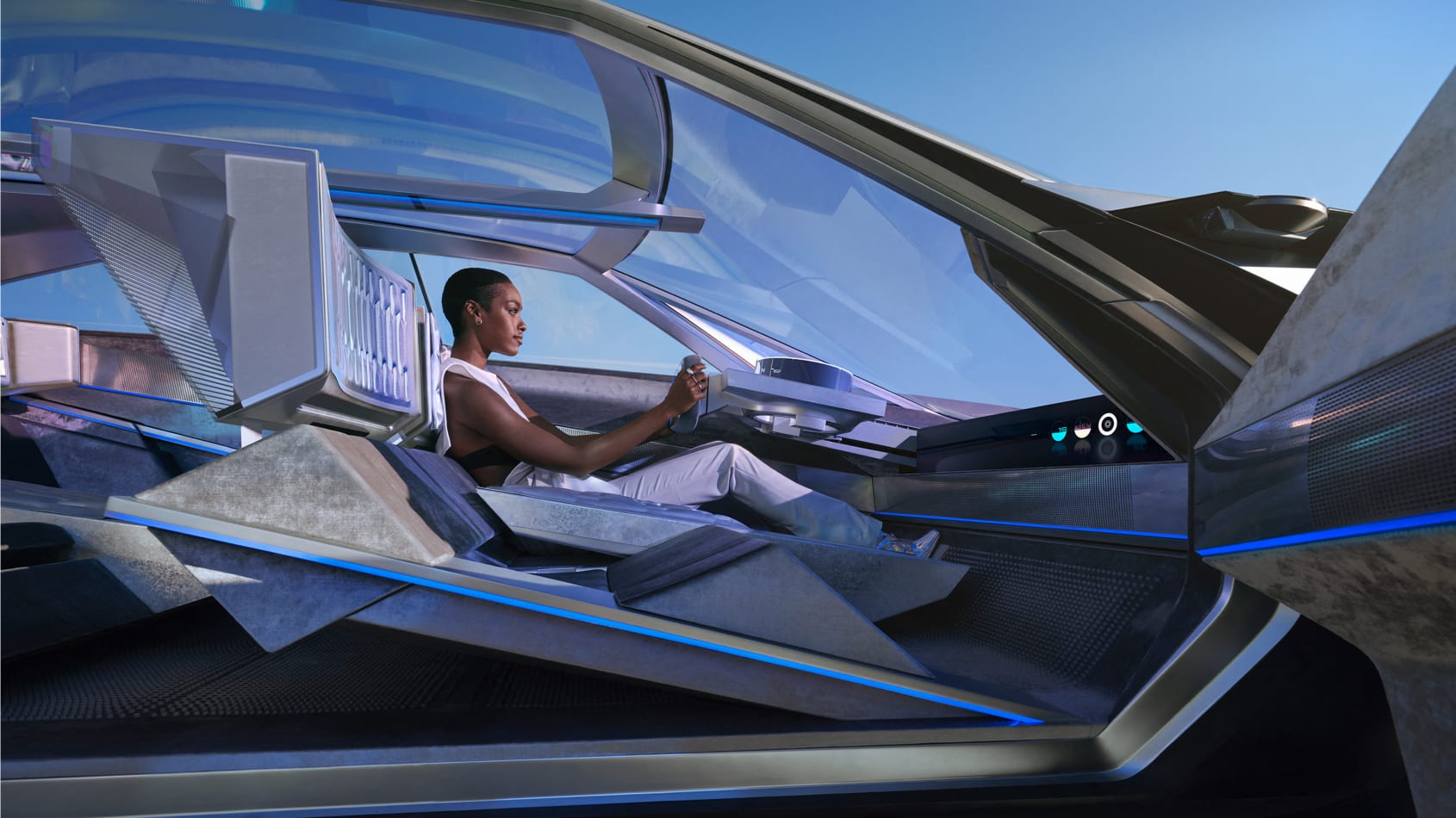 Peugeot concept interior