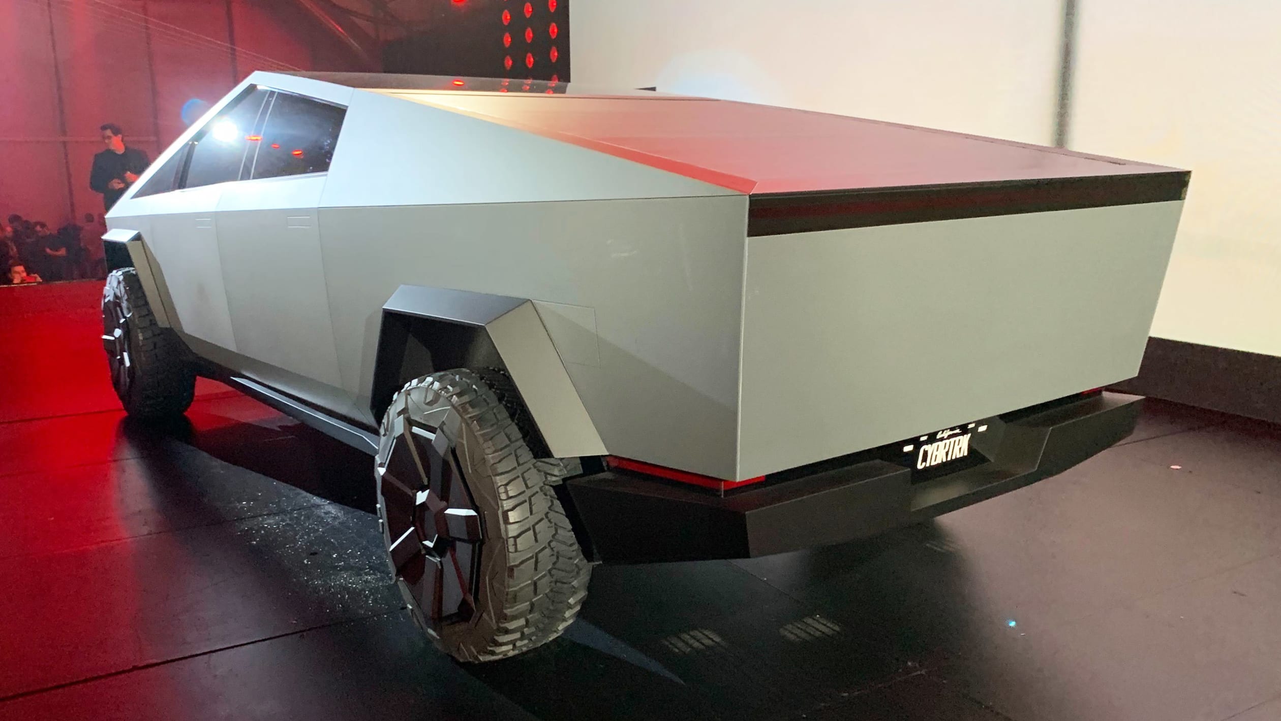 Tesla Cybertruck - reveal rear