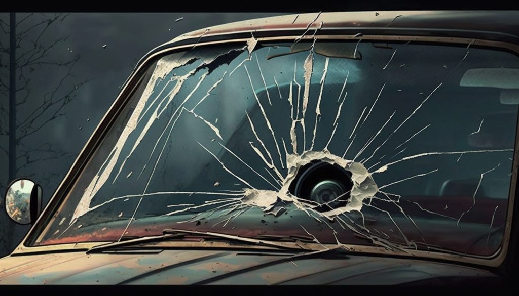 как убрать трещину на лобовом стекле автомобиля