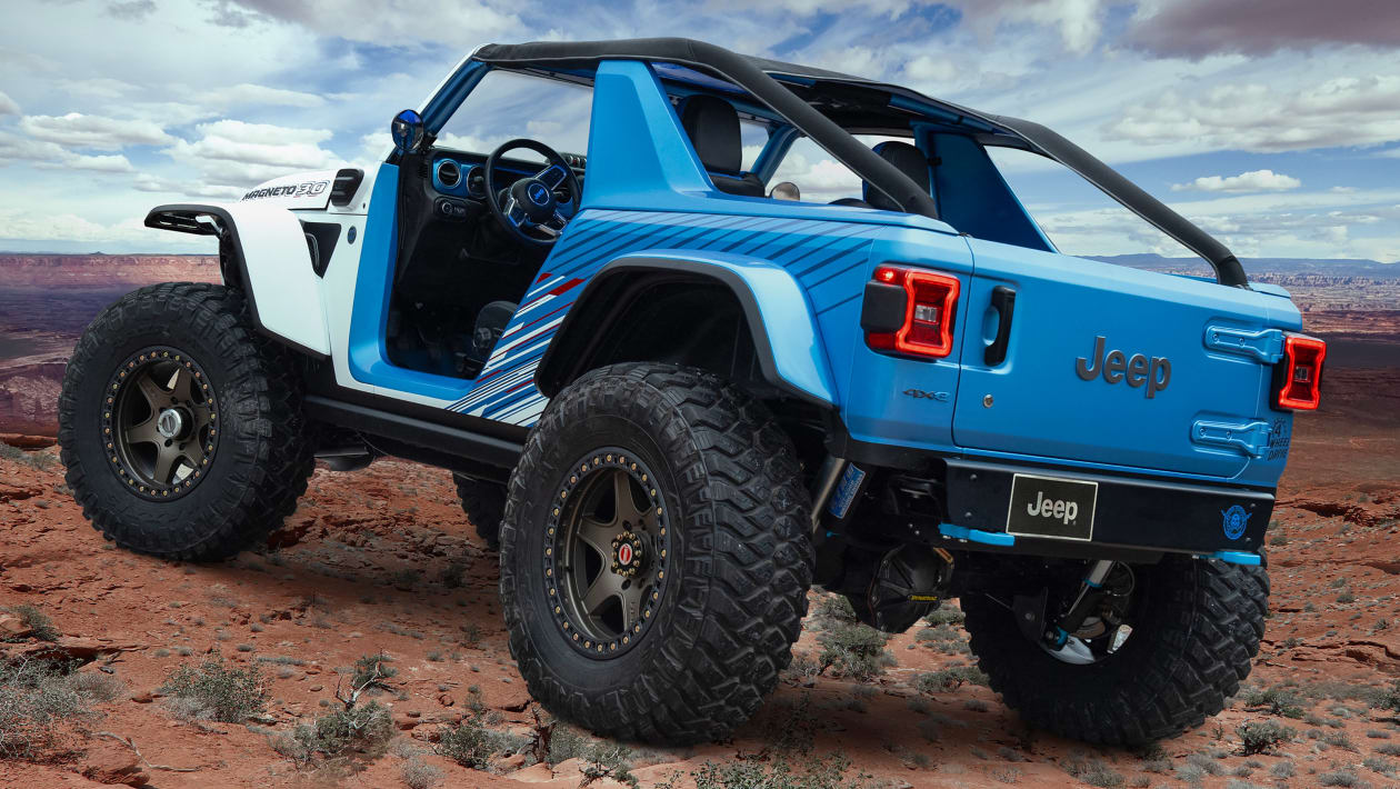 Jeep Wrangler Magneto 3.0 Concept - сзади