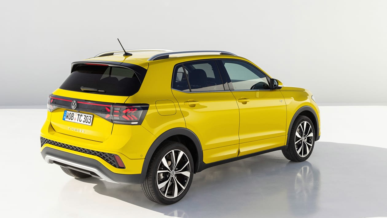 Новый Volkswagen T-Cross — сзади