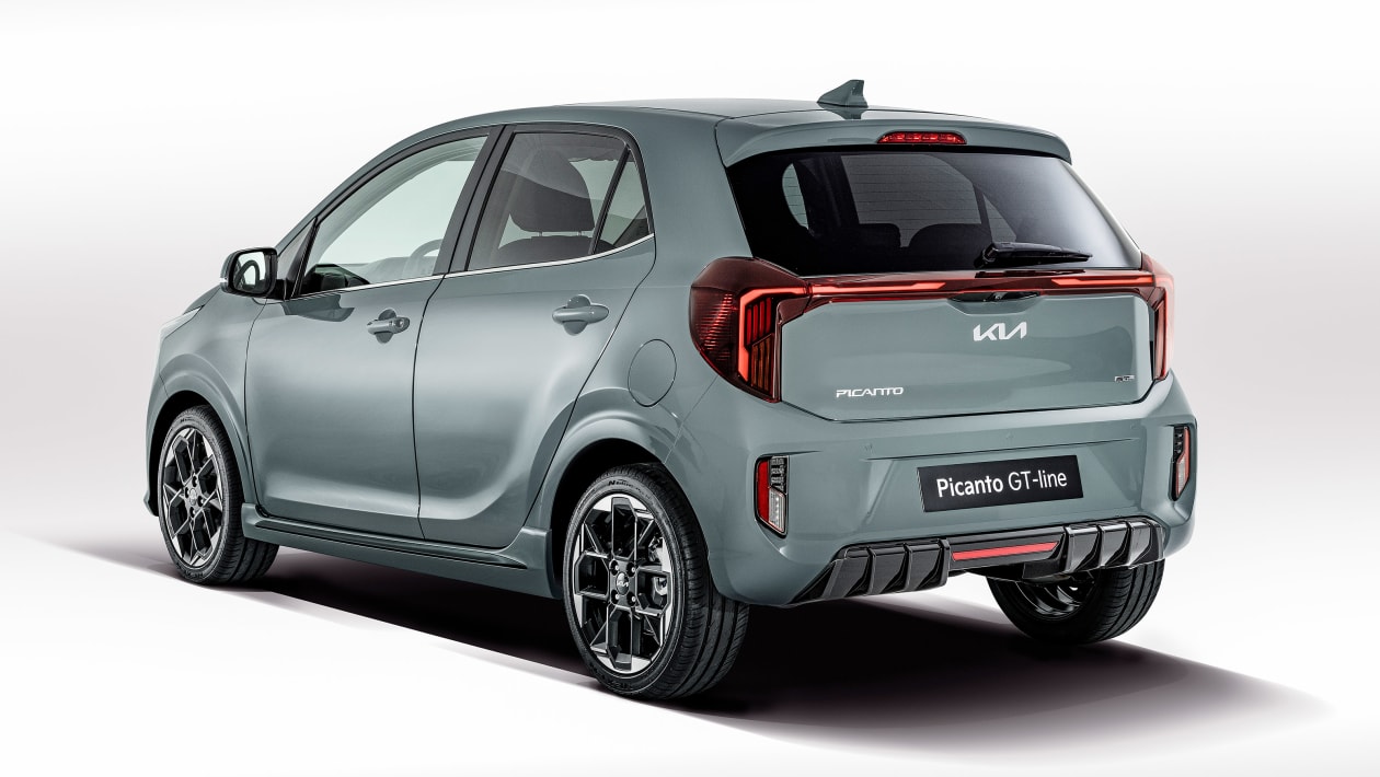 Kia Picanto фейслифтинг - задняя часть