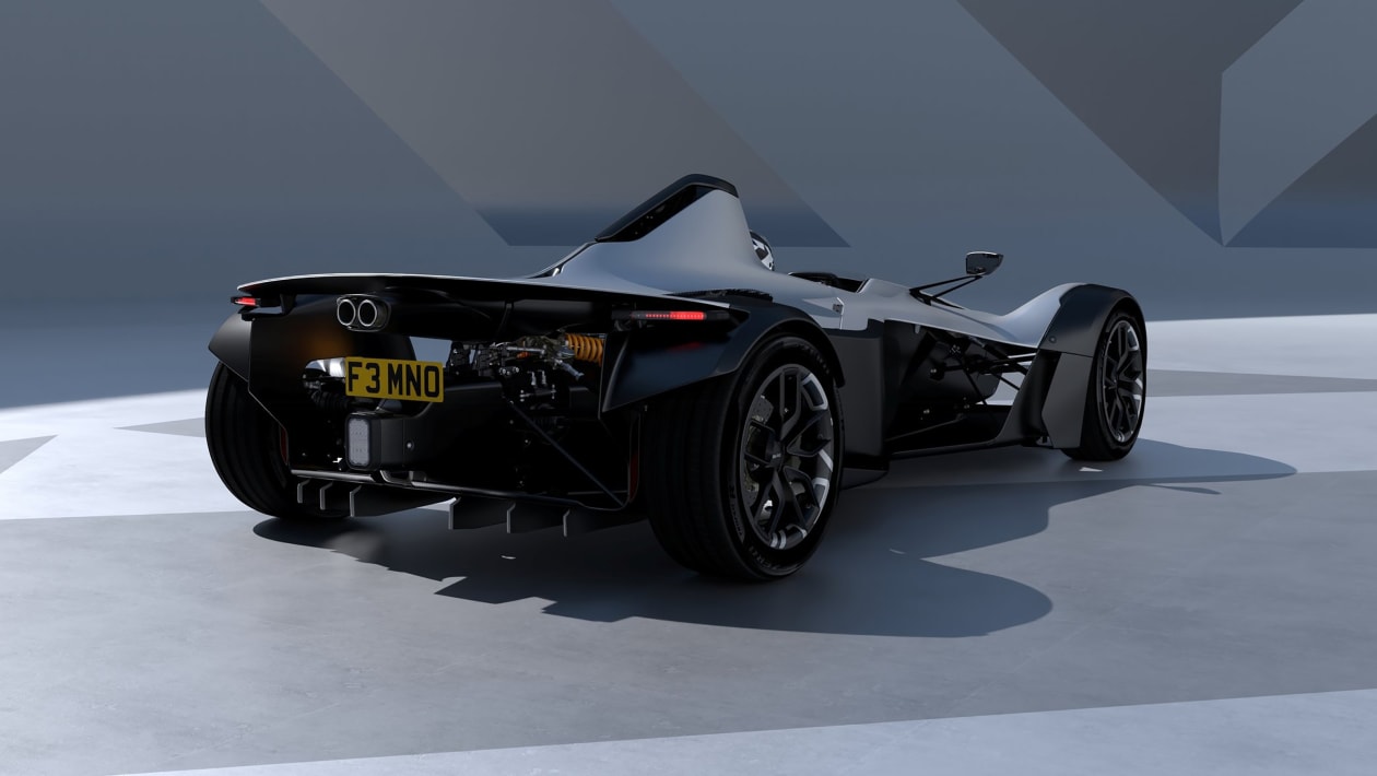 2023 BAC Mono - задний 3/4 статический