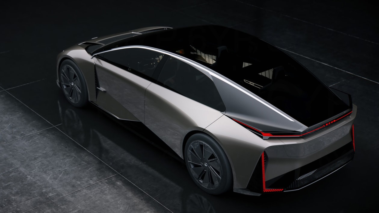 Концепт Lexus LF-ZC — крыша