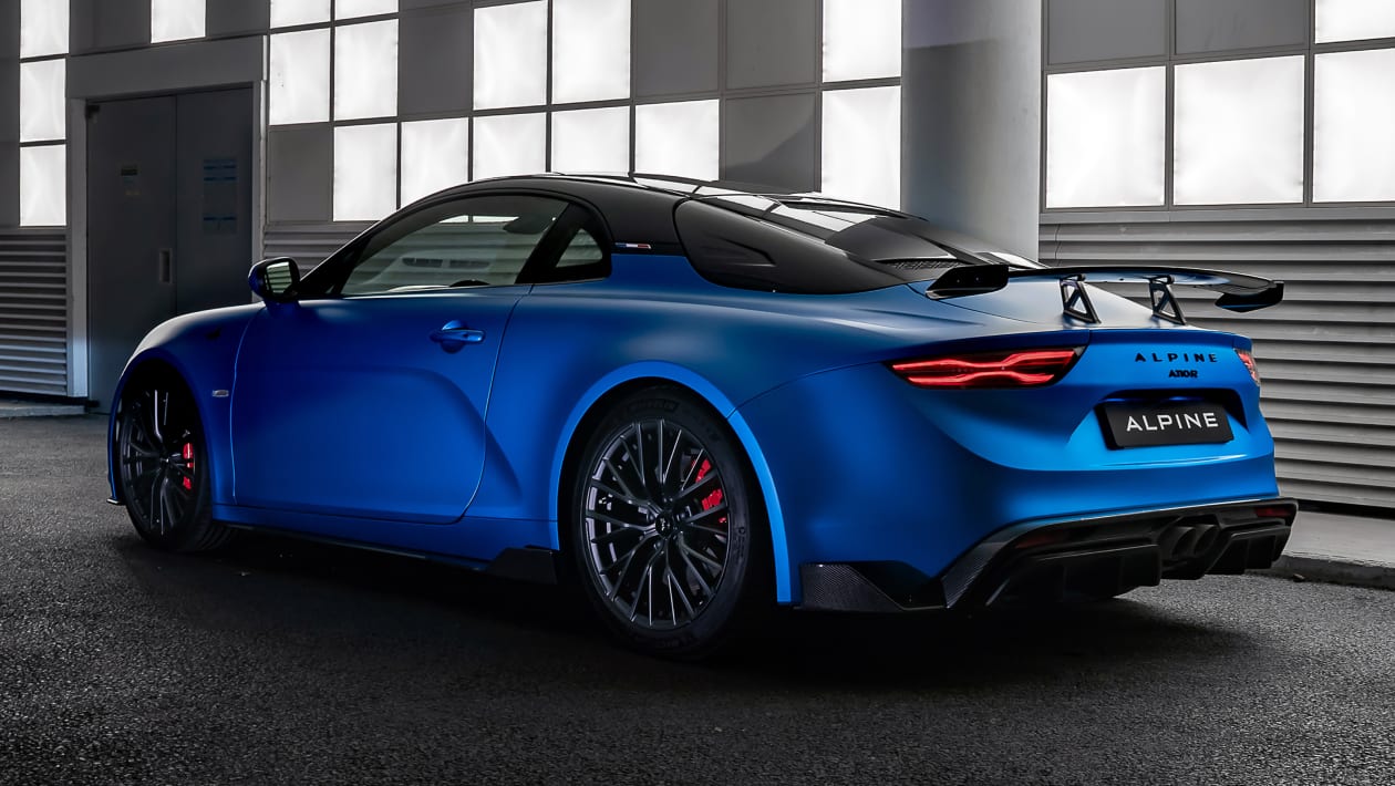 Alpine A110 R Turini — задние 3/4 статические