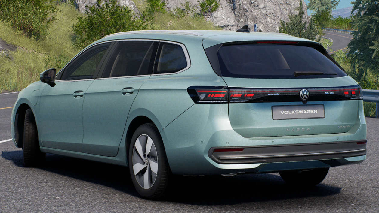 Volkswagen Passat eHybrid Матч задний 3/4