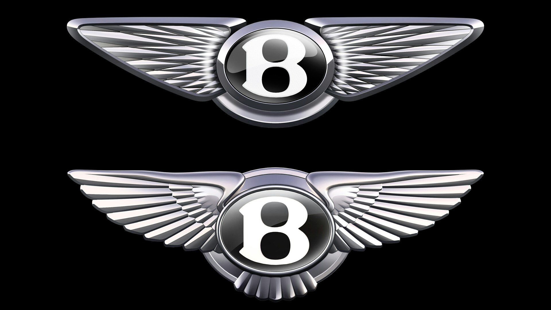 Логотип Bentley - до и после