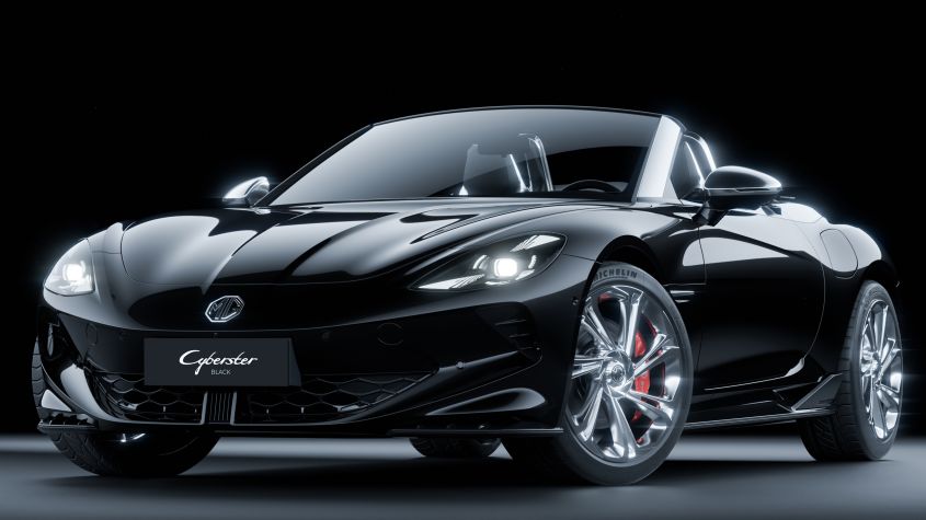 Новый MG Cyberster Black — это черный знак того, что ждет бренд.