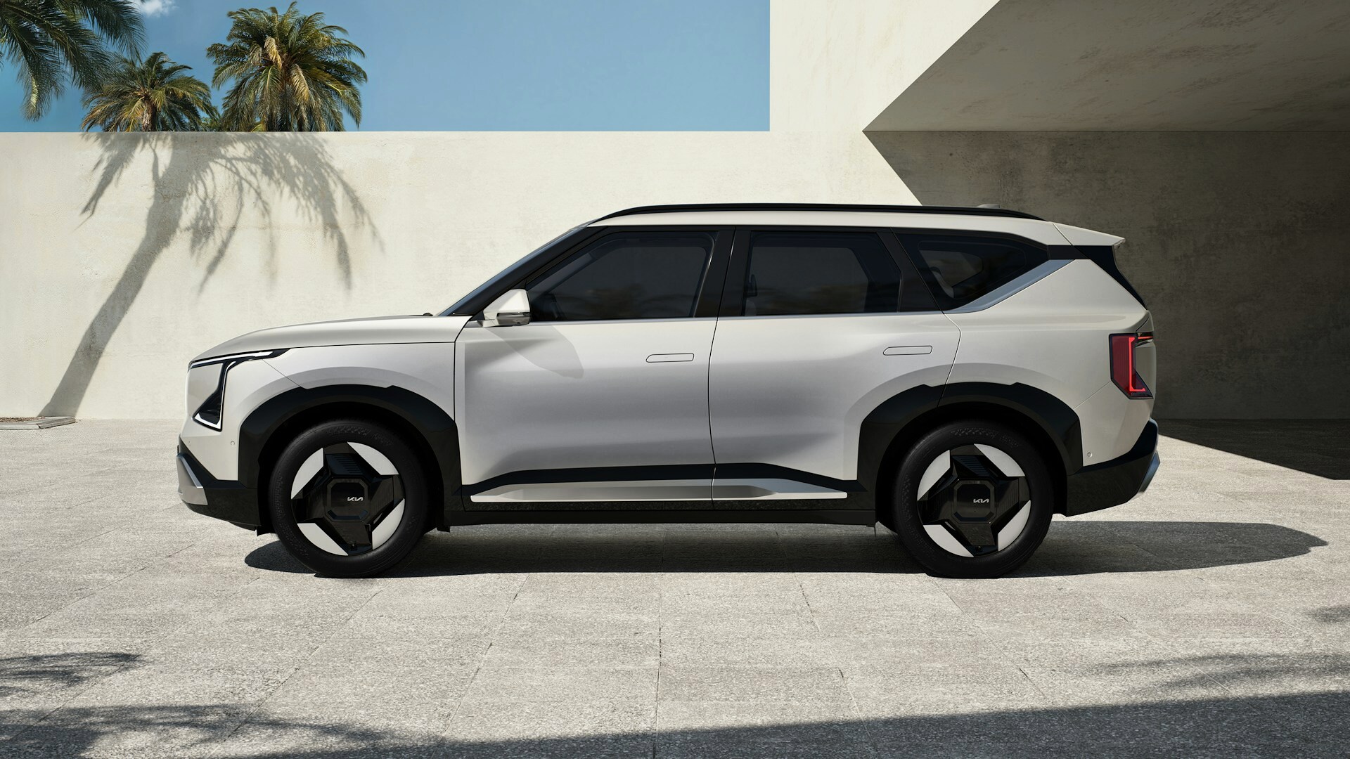 Kia EV5 - боковая статика