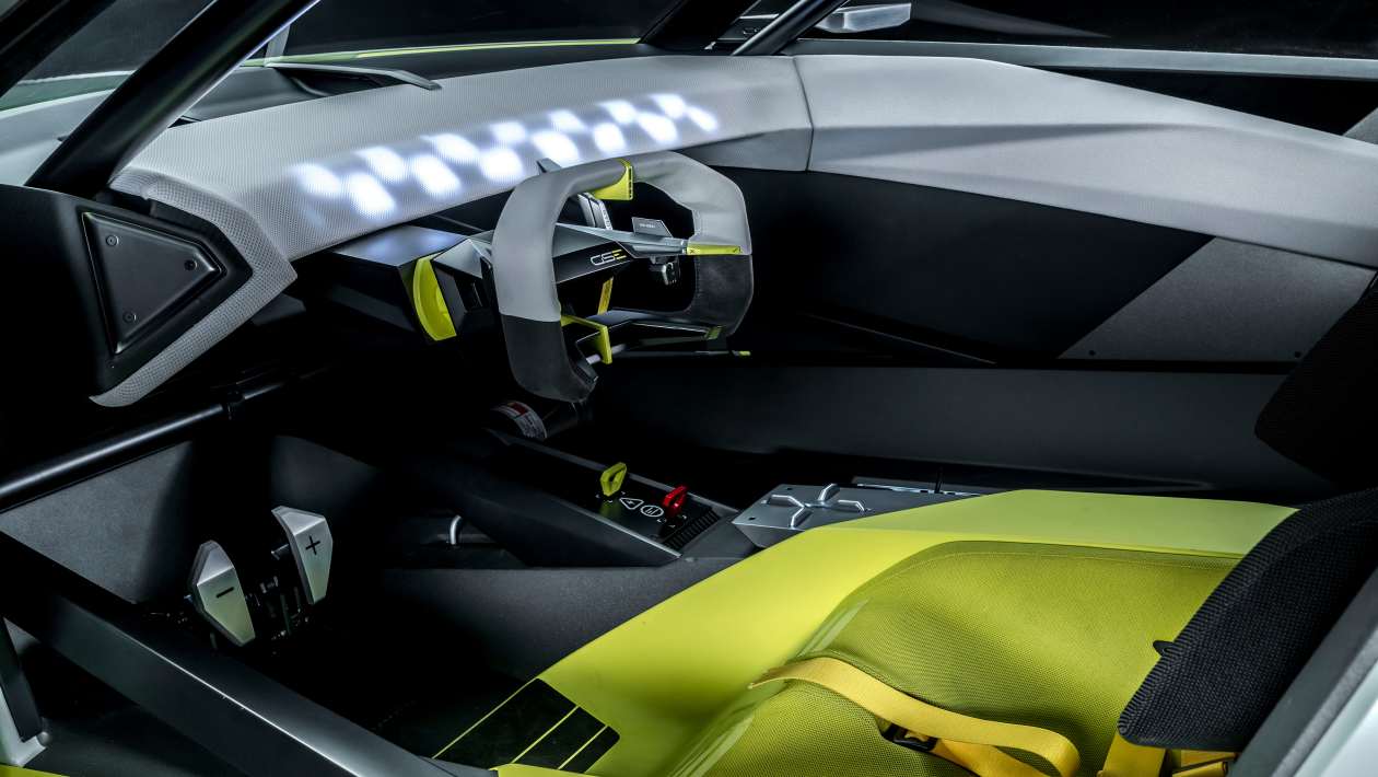 Концептный интерьер Vauxhall Corsa GSE Vision Gran Turismo