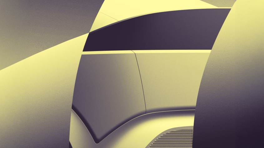 Концепт-кар Hyundai - задняя сторона