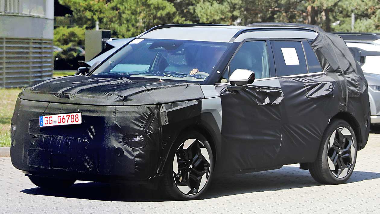 Hyundai Tucson - в переднем углу